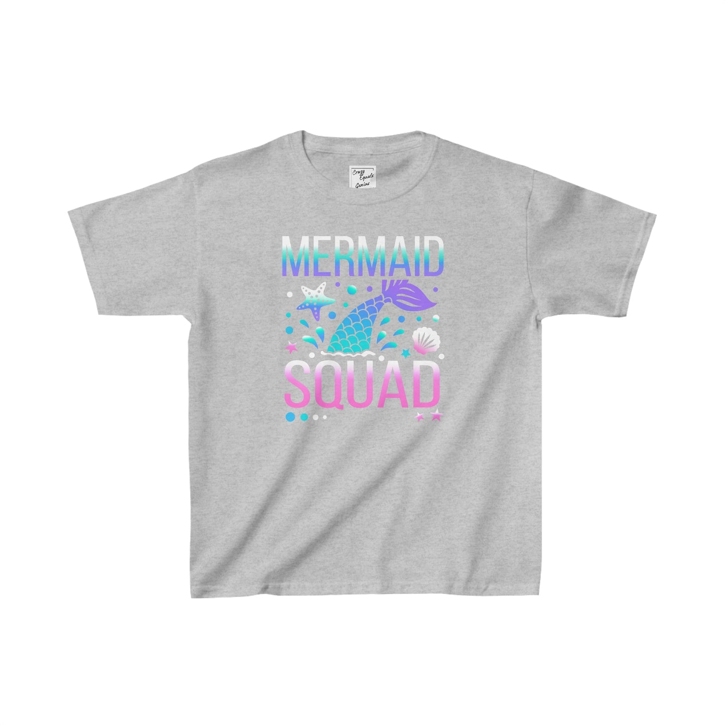 Mermaid Squad Kids Heavy Cotton™ Tee