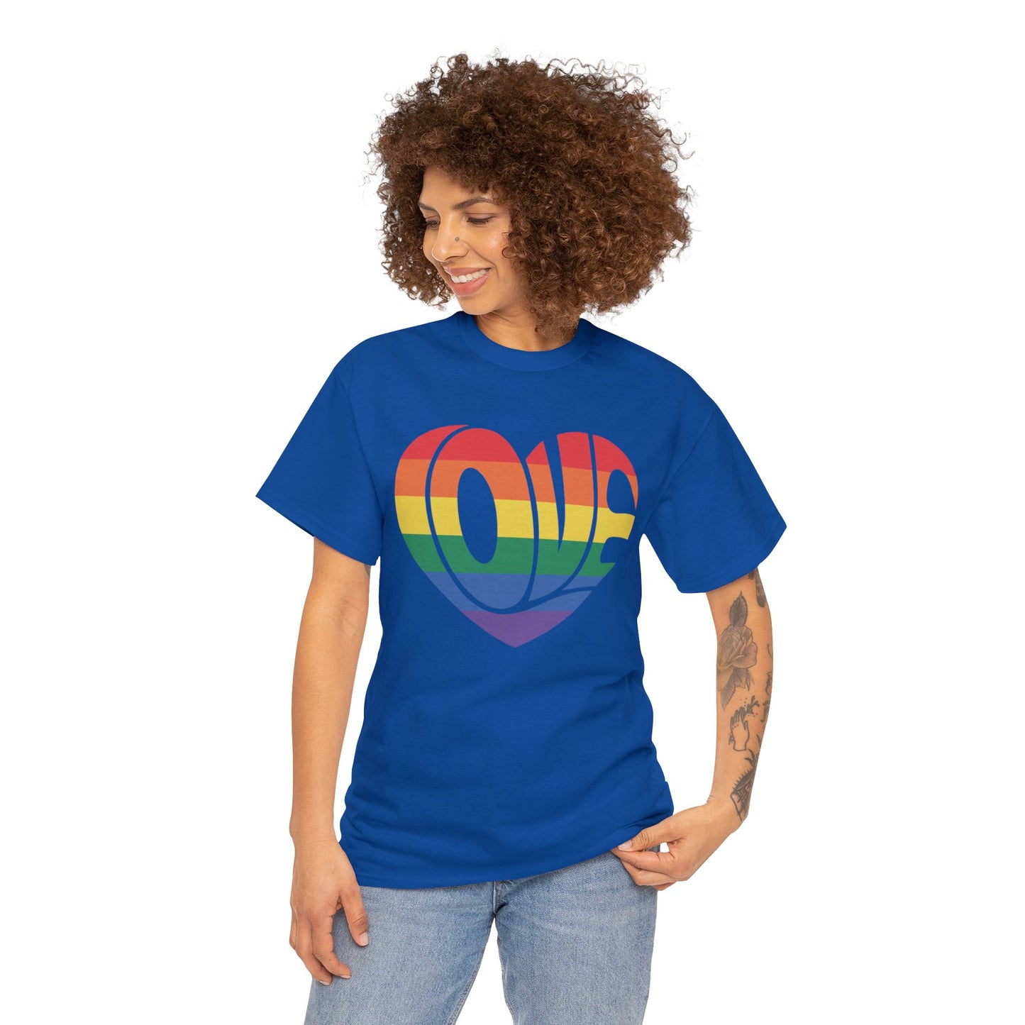 Pride Love Heavy Cotton Tee