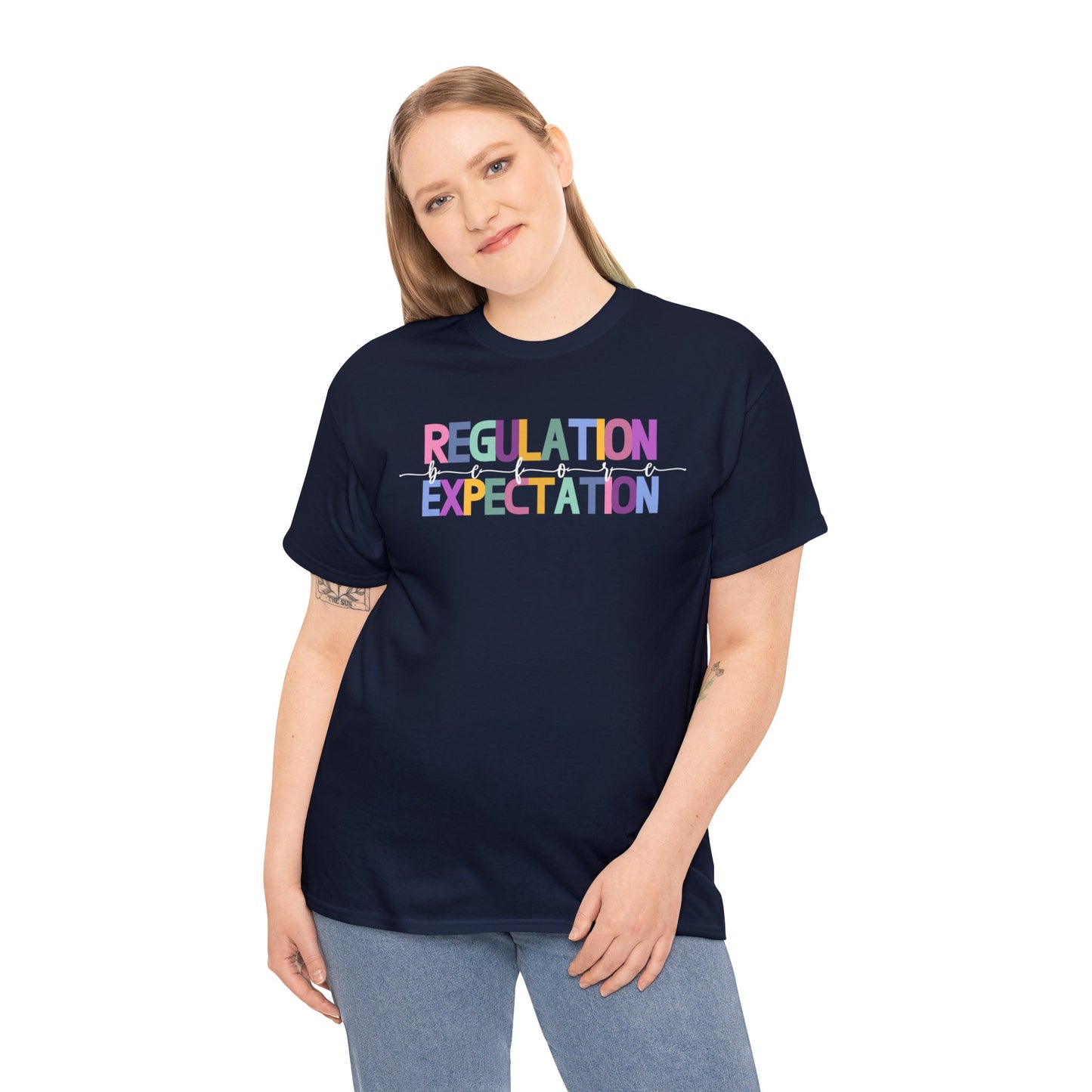 Regulation Before Expectation Heavy Cotton Tee