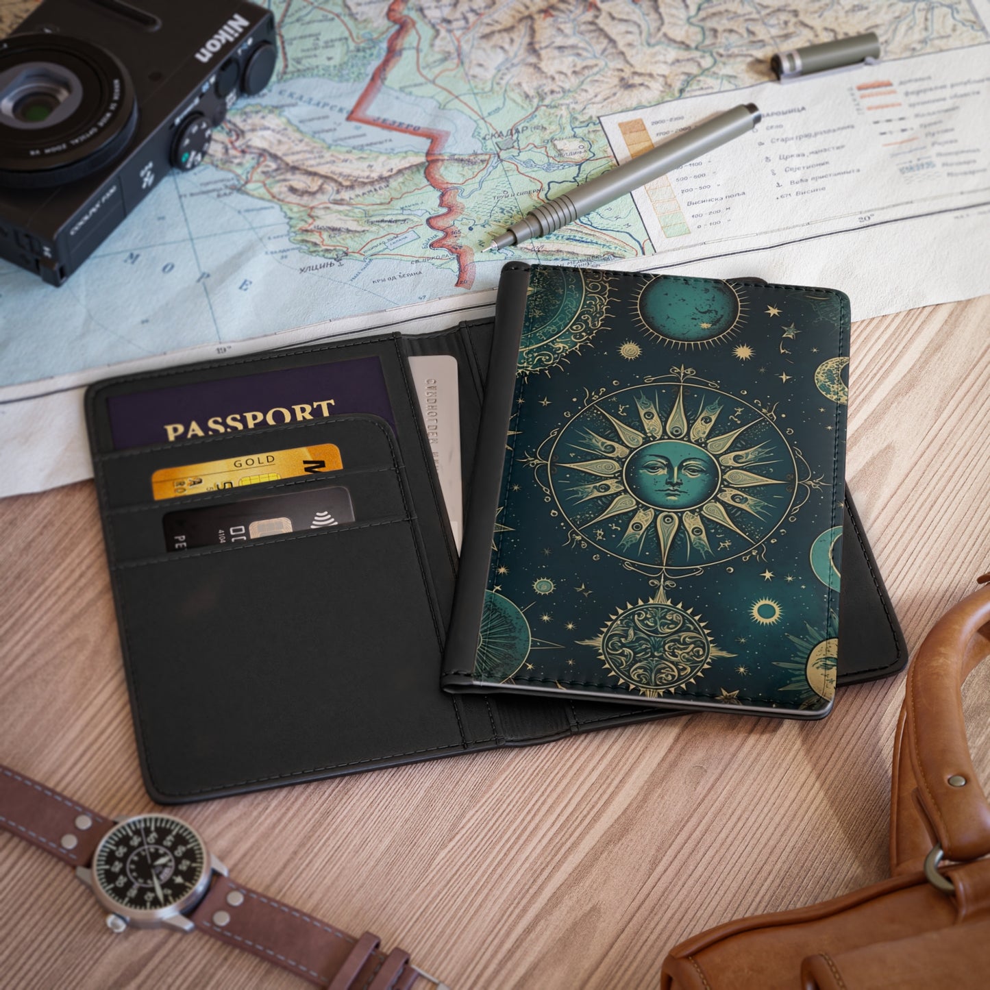Celestial 9 Passport Cover