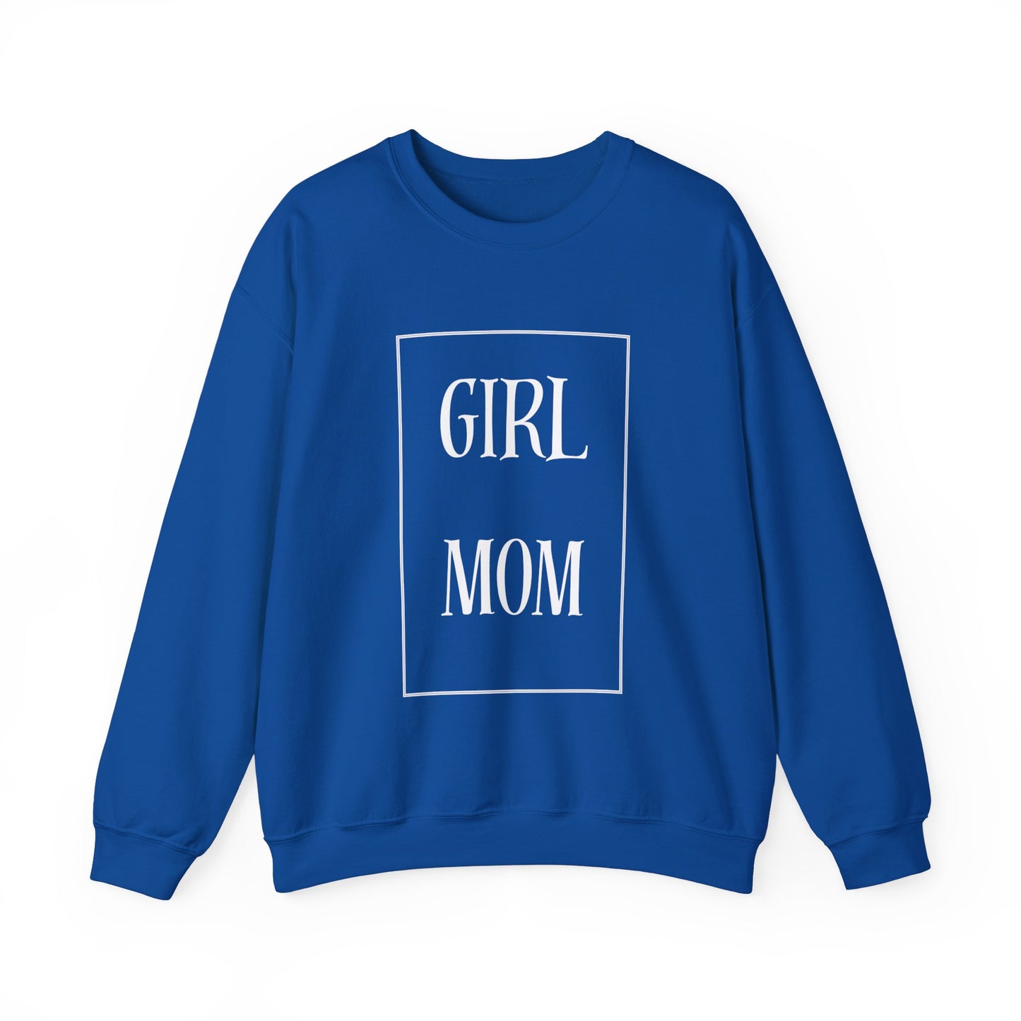 Girl Mom Heavy Blend™ Crewneck Sweatshirt