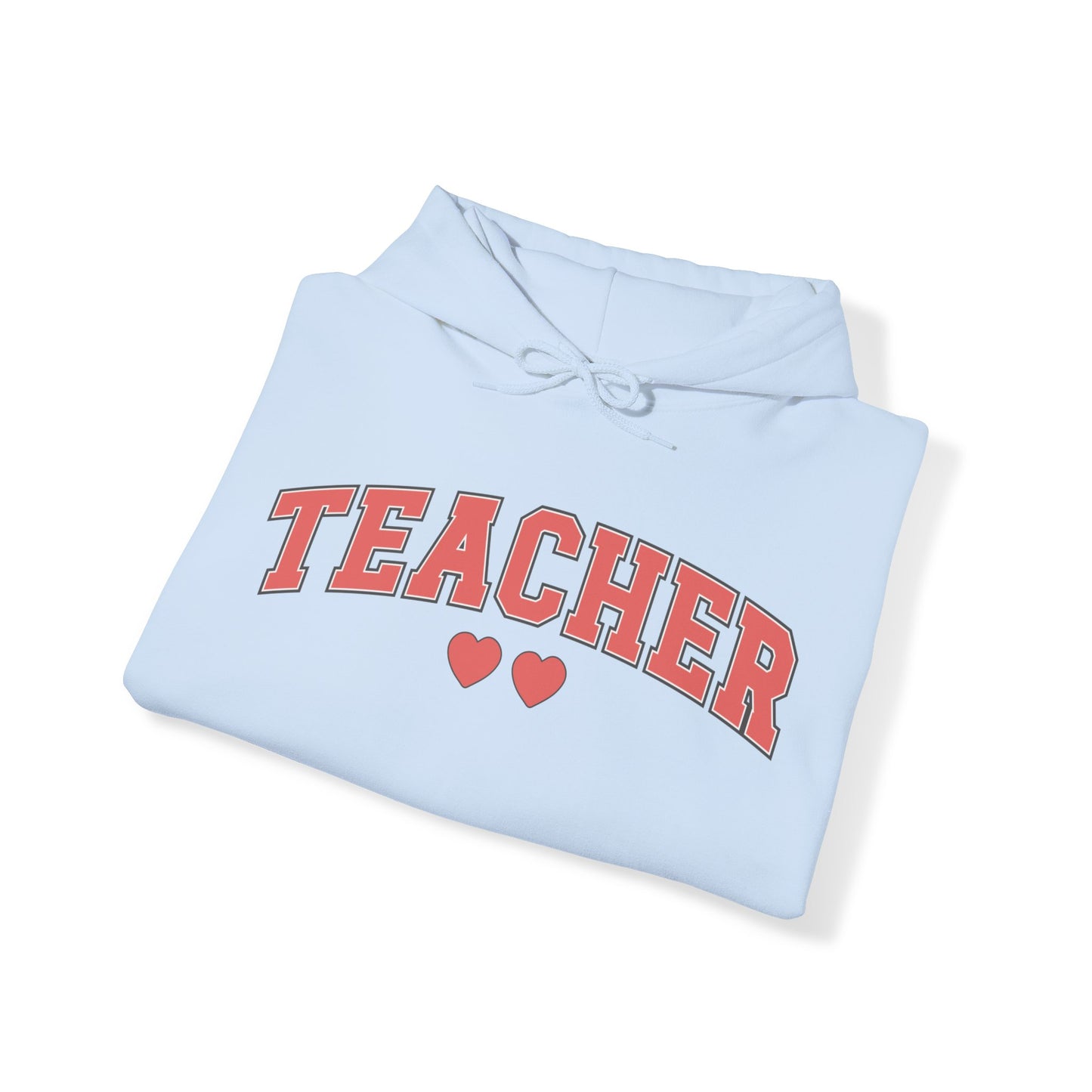 Teacher Hearts Heavy Blend™ Hooded Sweatshirt