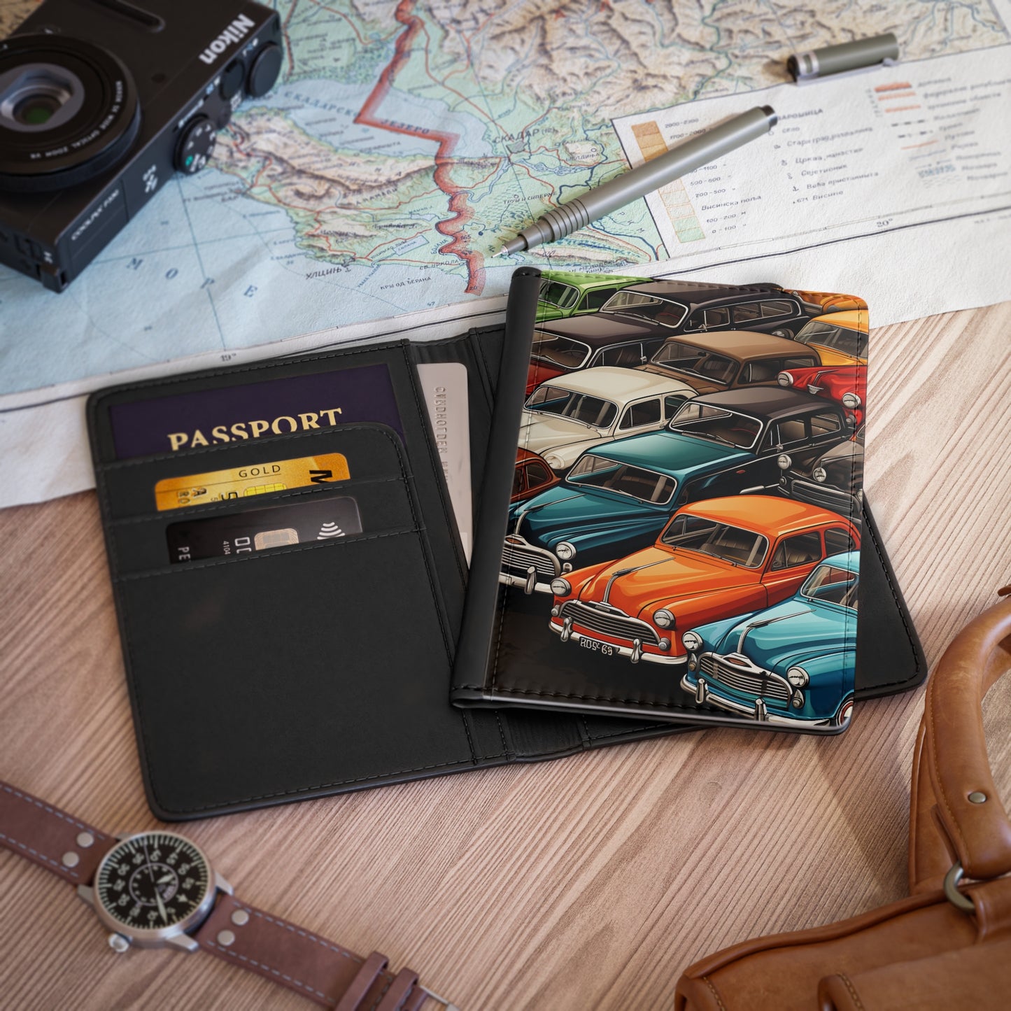 Classic Cars 1 Passport Cover