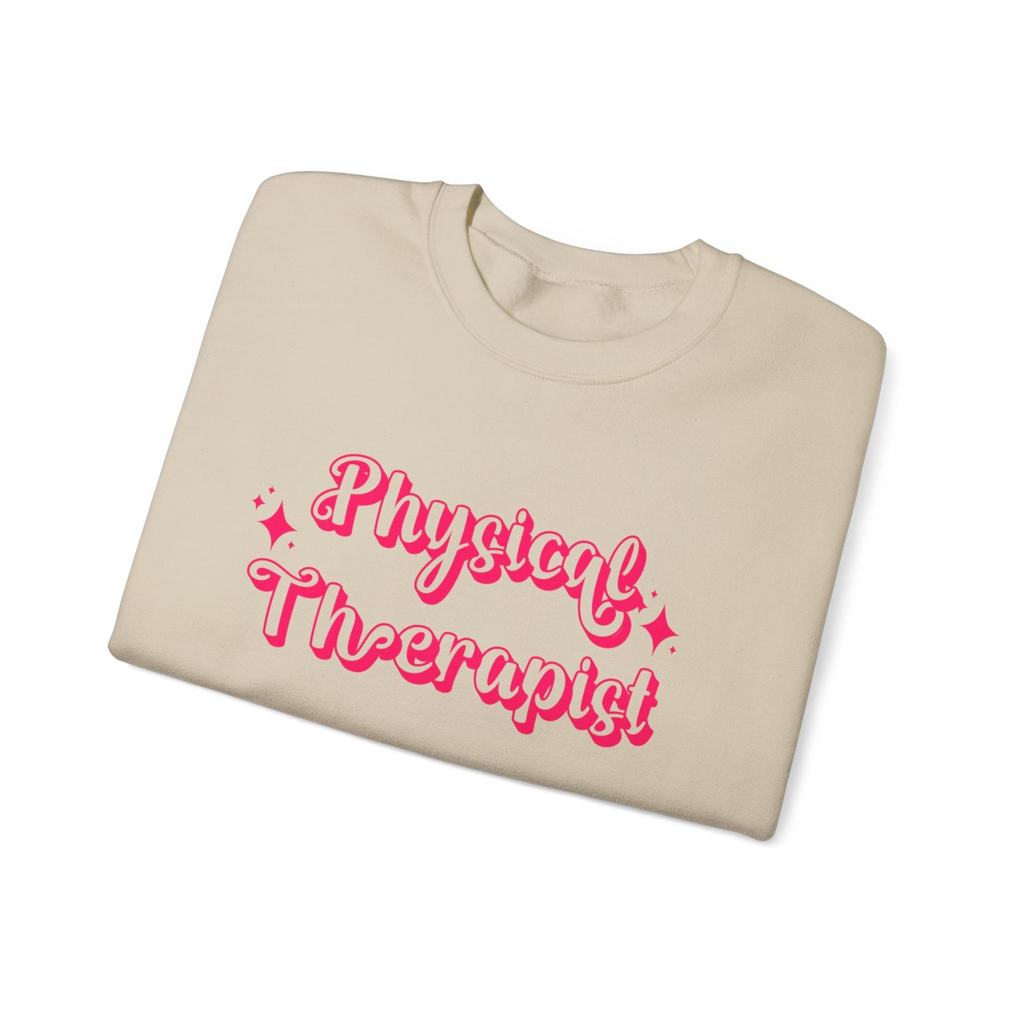 Pink and Bubbly Physical Therapist Heavy Blend™ Crewneck Sweatshirt