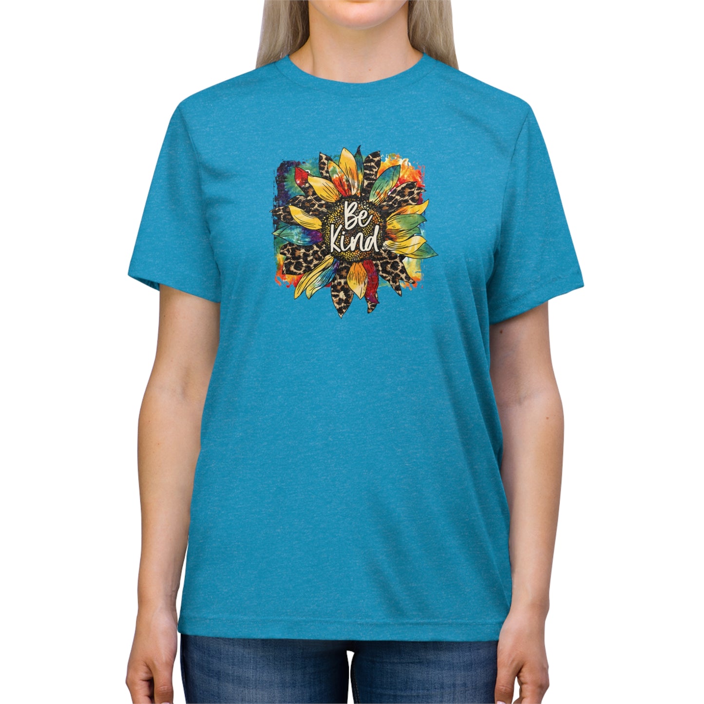 Floral Be Kind Triblend Tee