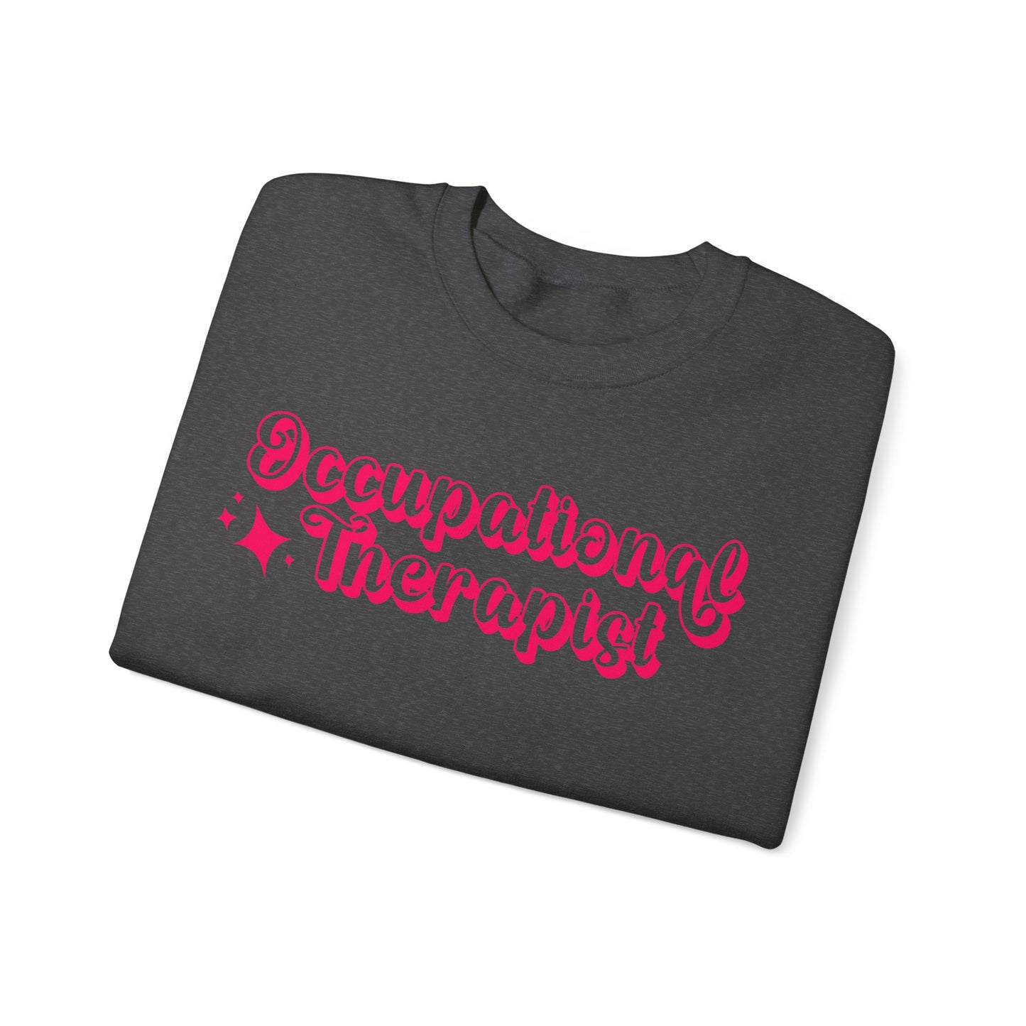 Pink and Bubbly Occupational Therapist Heavy Blend™ Crewneck Sweatshirt