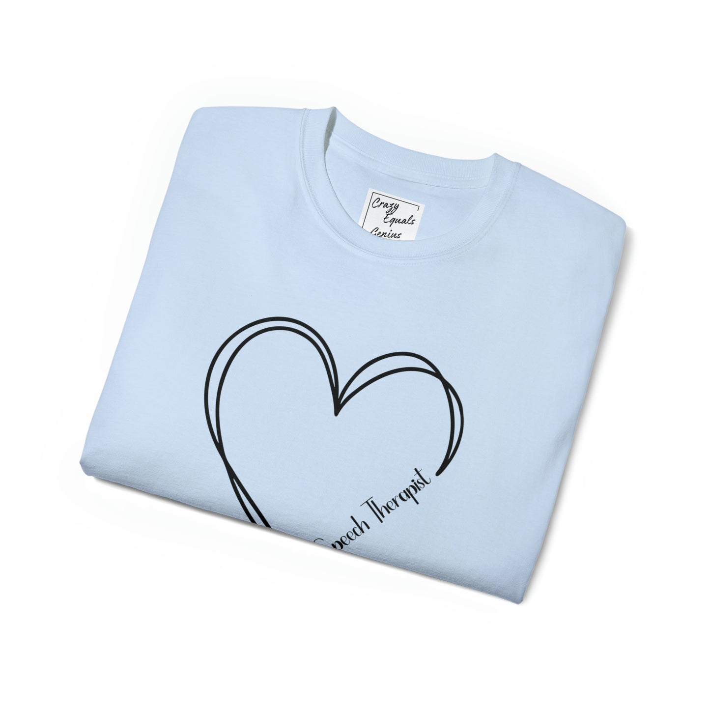 Heart Speech Therapist Ultra Cotton Tee