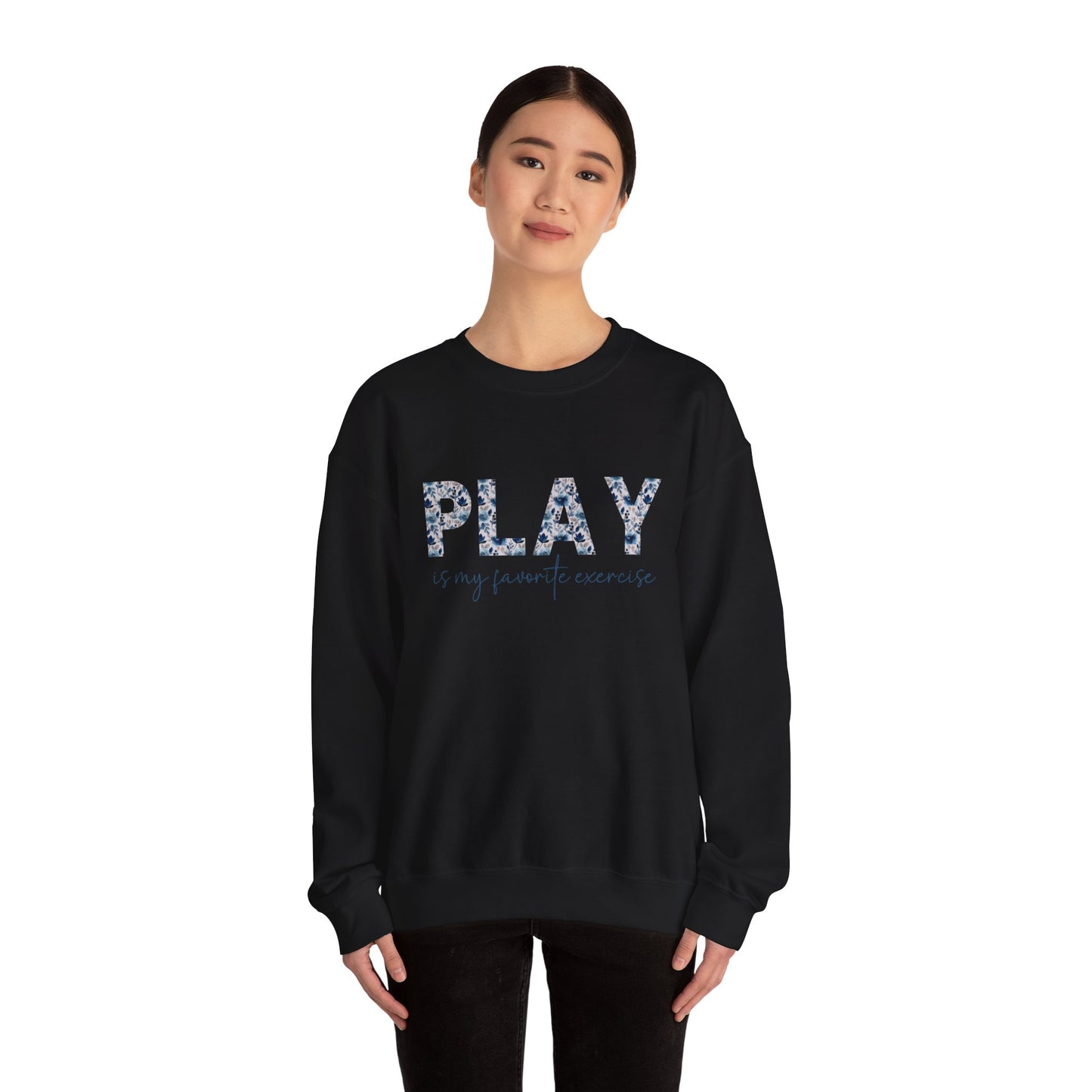 Play is My Favorite Exercise Heavy Blend™ Crewneck Sweatshirt
