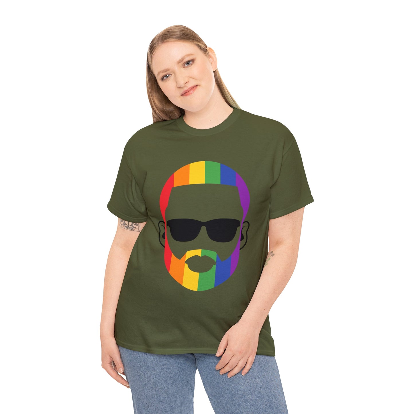 Bearded Pride Heavy Cotton Tee