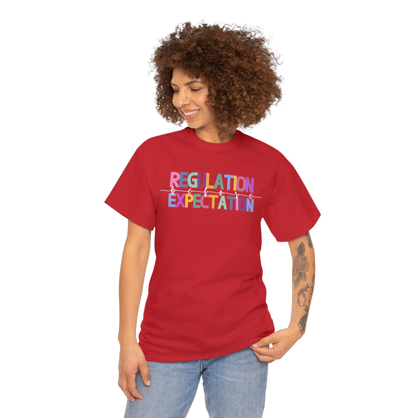 Regulation Before Expectation Heavy Cotton Tee