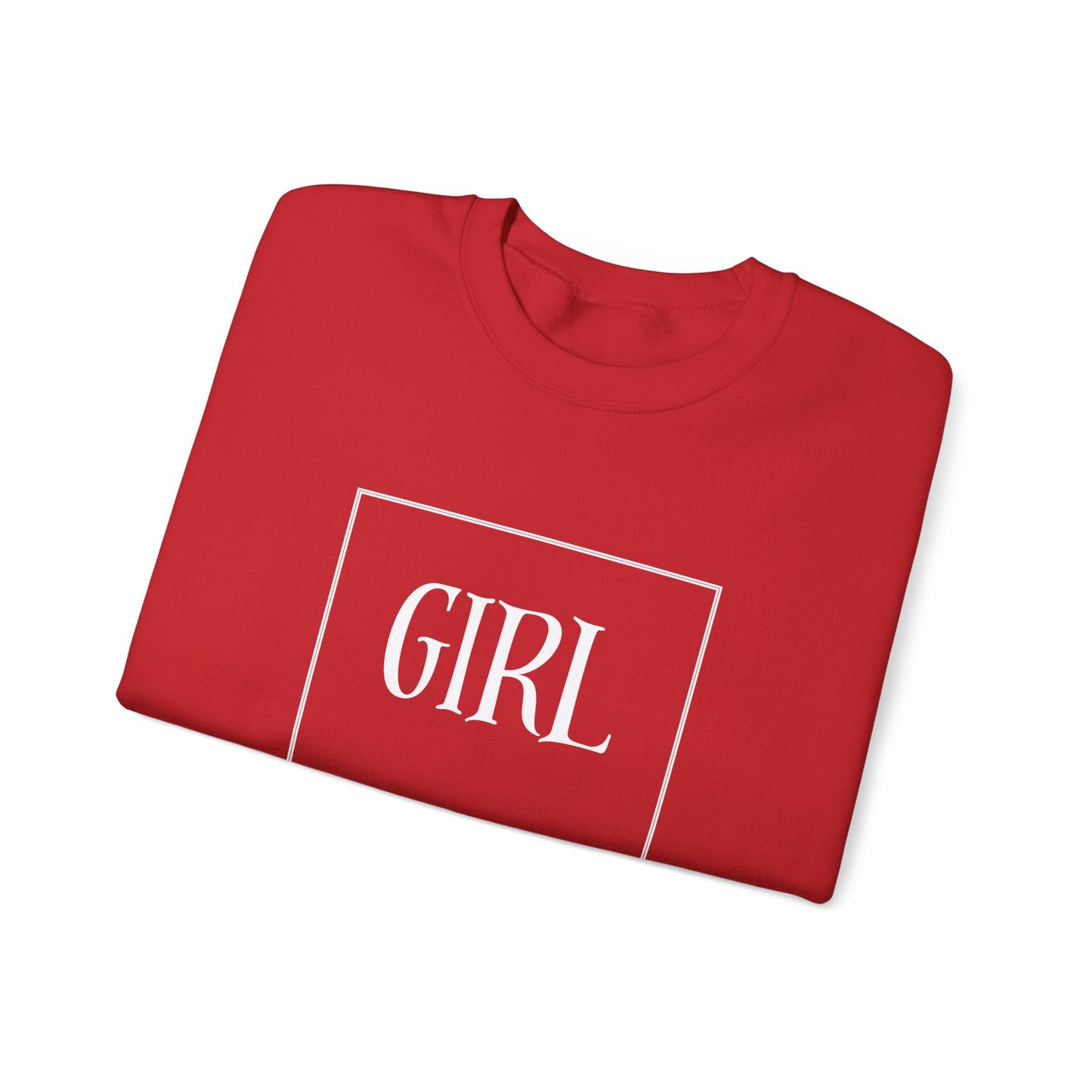 Girl Mom Heavy Blend™ Crewneck Sweatshirt
