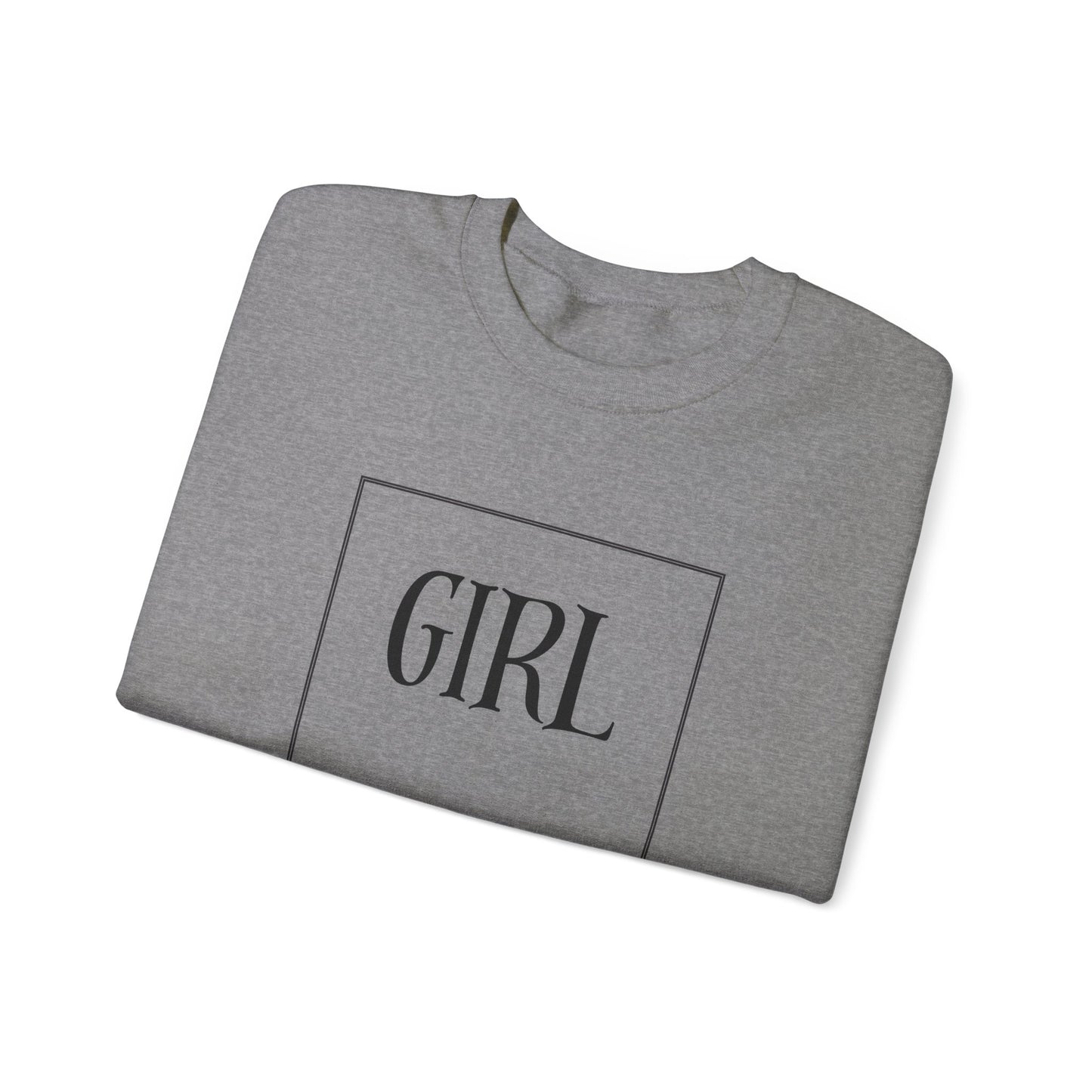 Girl Mom Heavy Blend™ Crewneck Sweatshirt