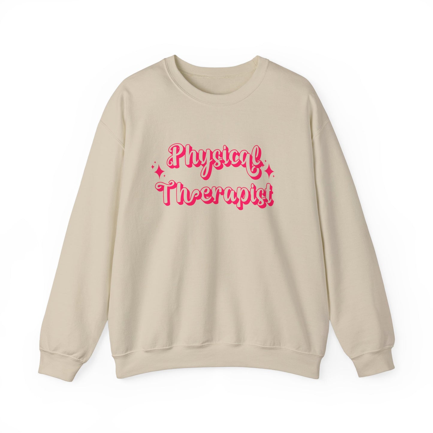 Pink and Bubbly Physical Therapist Heavy Blend™ Crewneck Sweatshirt