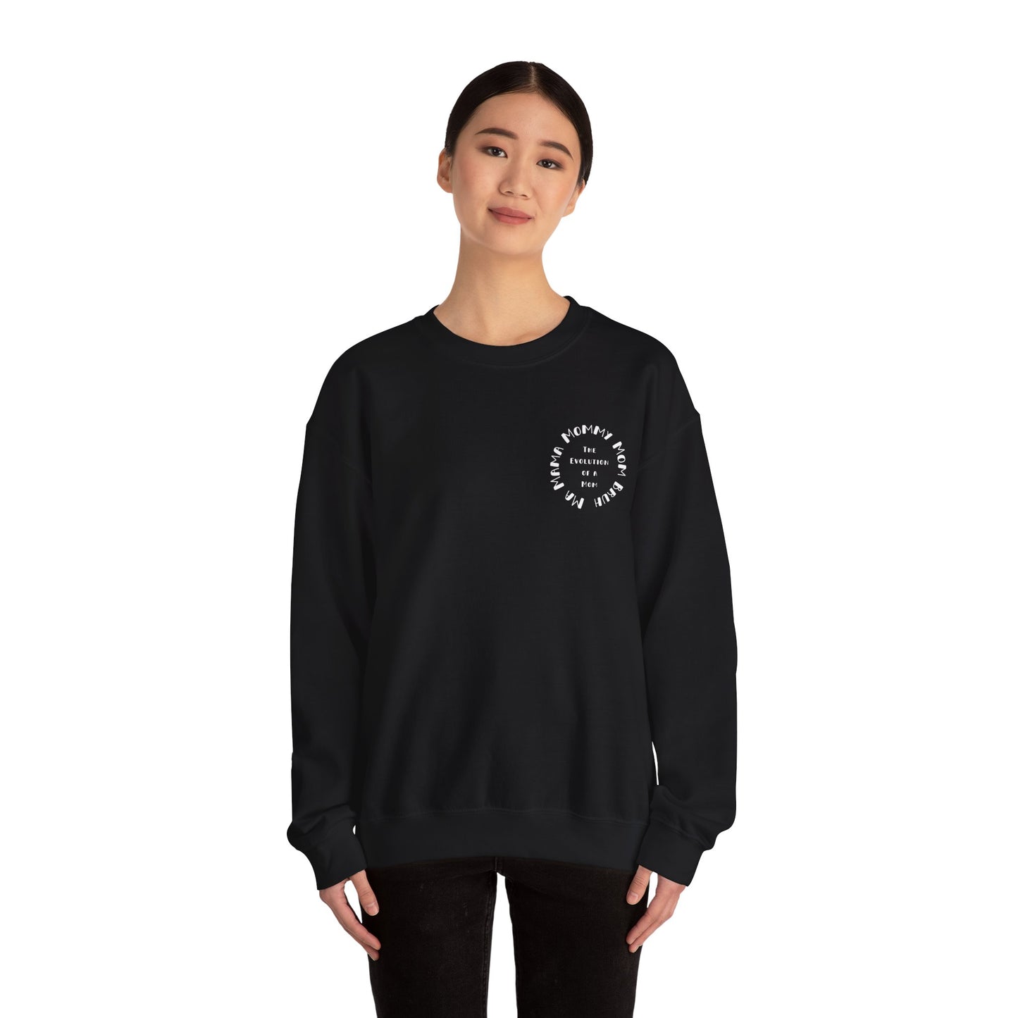 Neutral Evolution of a Mom Heavy Blend™ Crewneck Sweatshirt