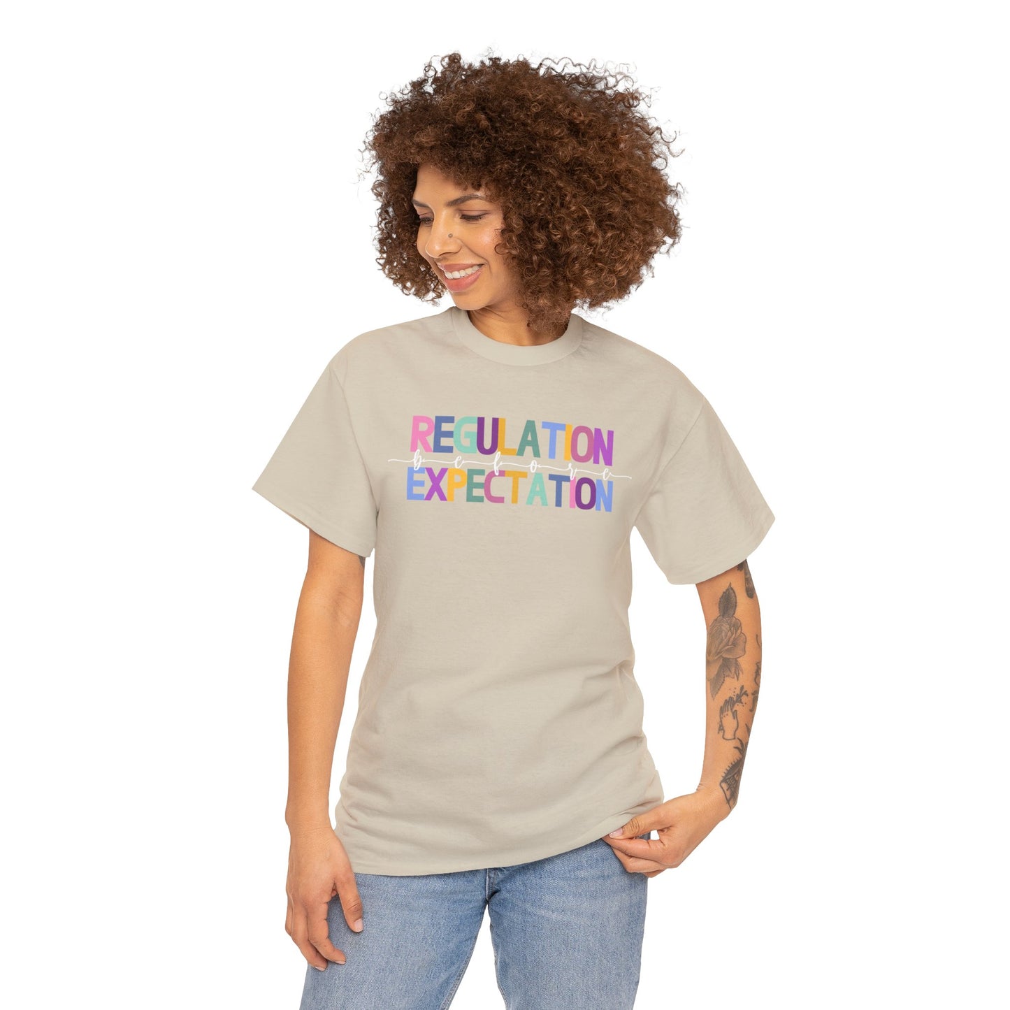 Regulation Before Expectation Heavy Cotton Tee