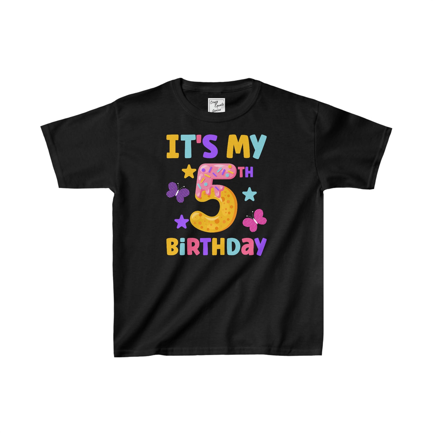 It's My 5th Birthday Kids Heavy Cotton™ Tee
