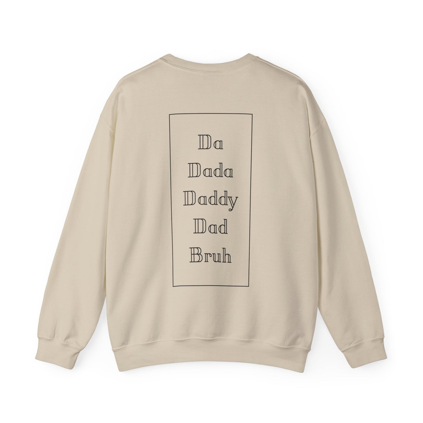 Evolution of a Dad Heavy Blend™ Crewneck Sweatshirt