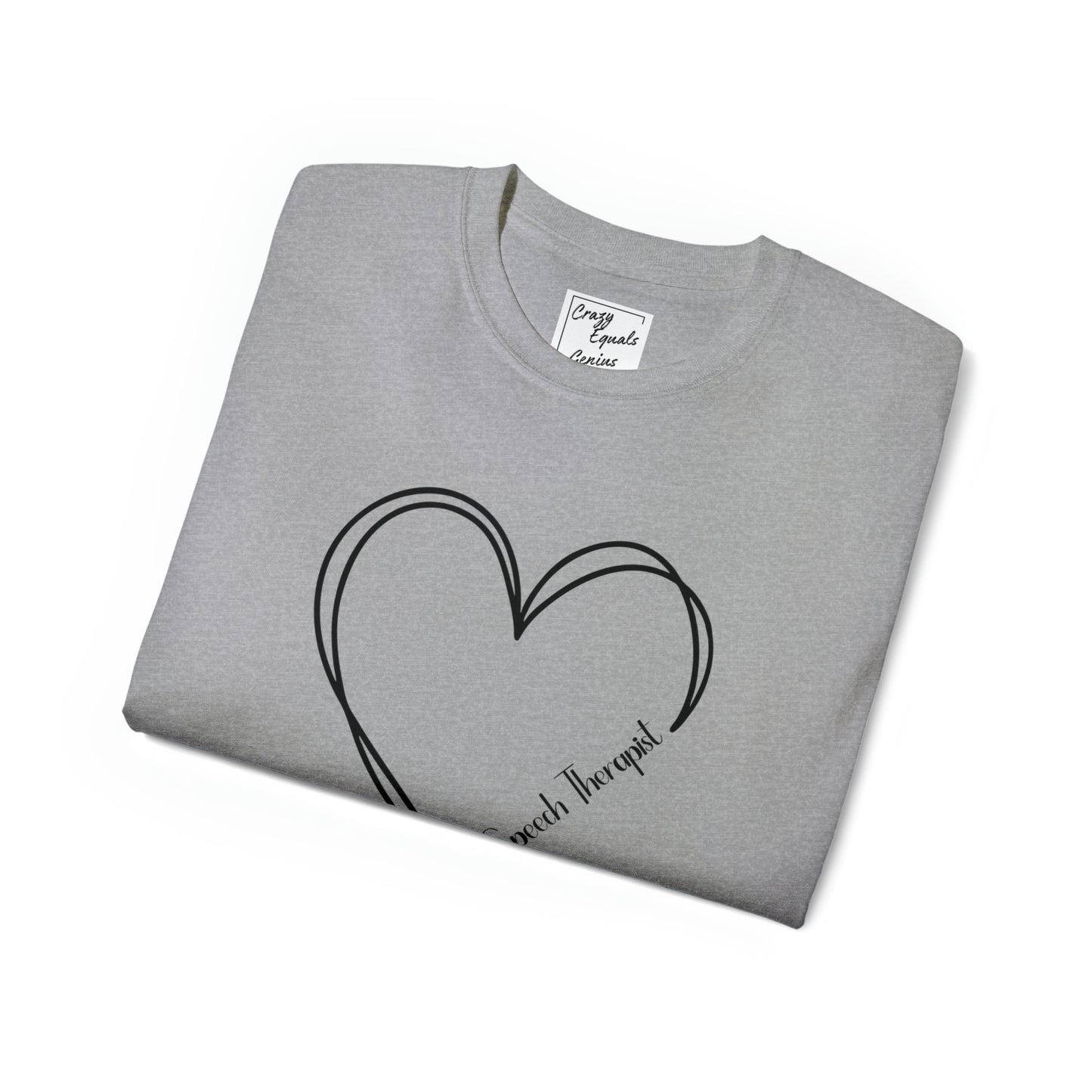 Heart Speech Therapist Ultra Cotton Tee