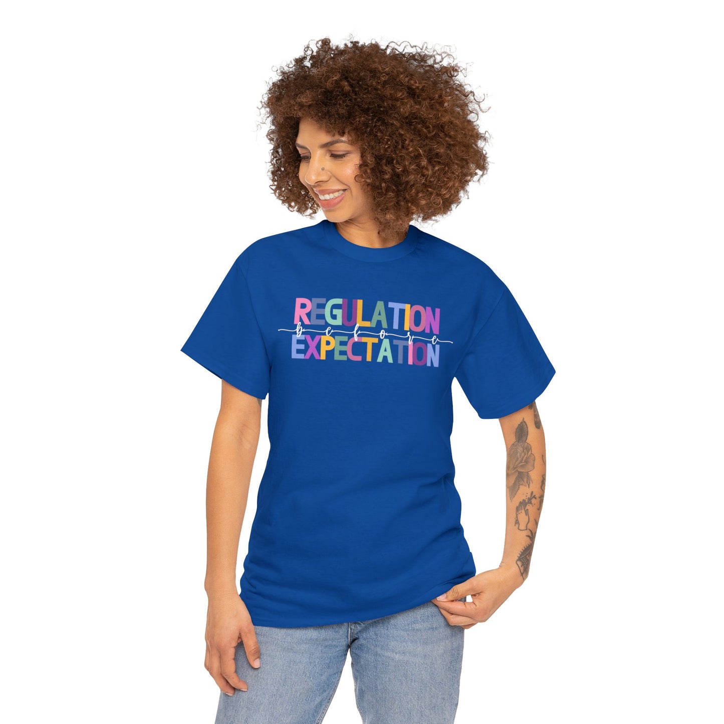 Regulation Before Expectation Heavy Cotton Tee