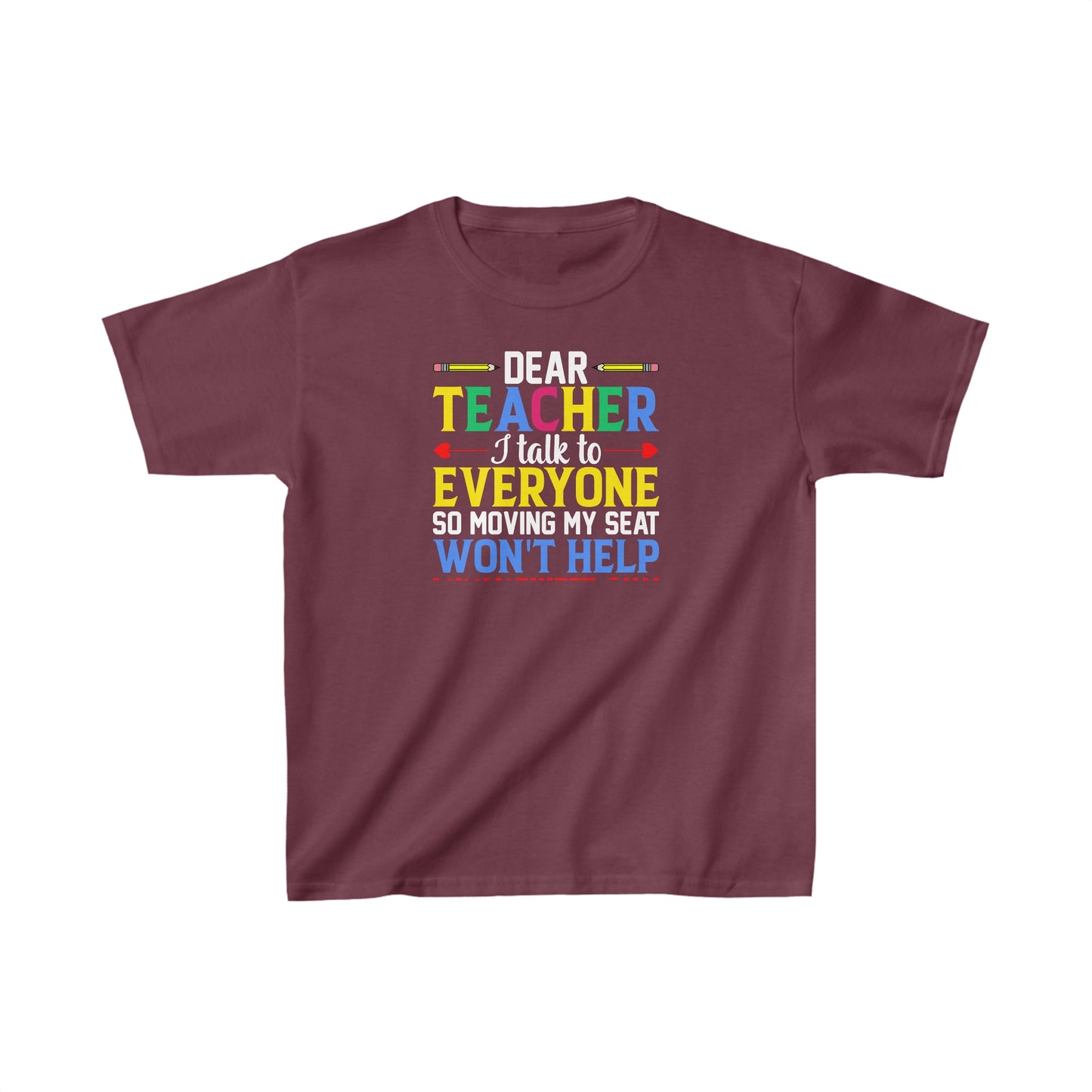 Kids Dear Teacher Shirt Heavy Cotton™ Tee
