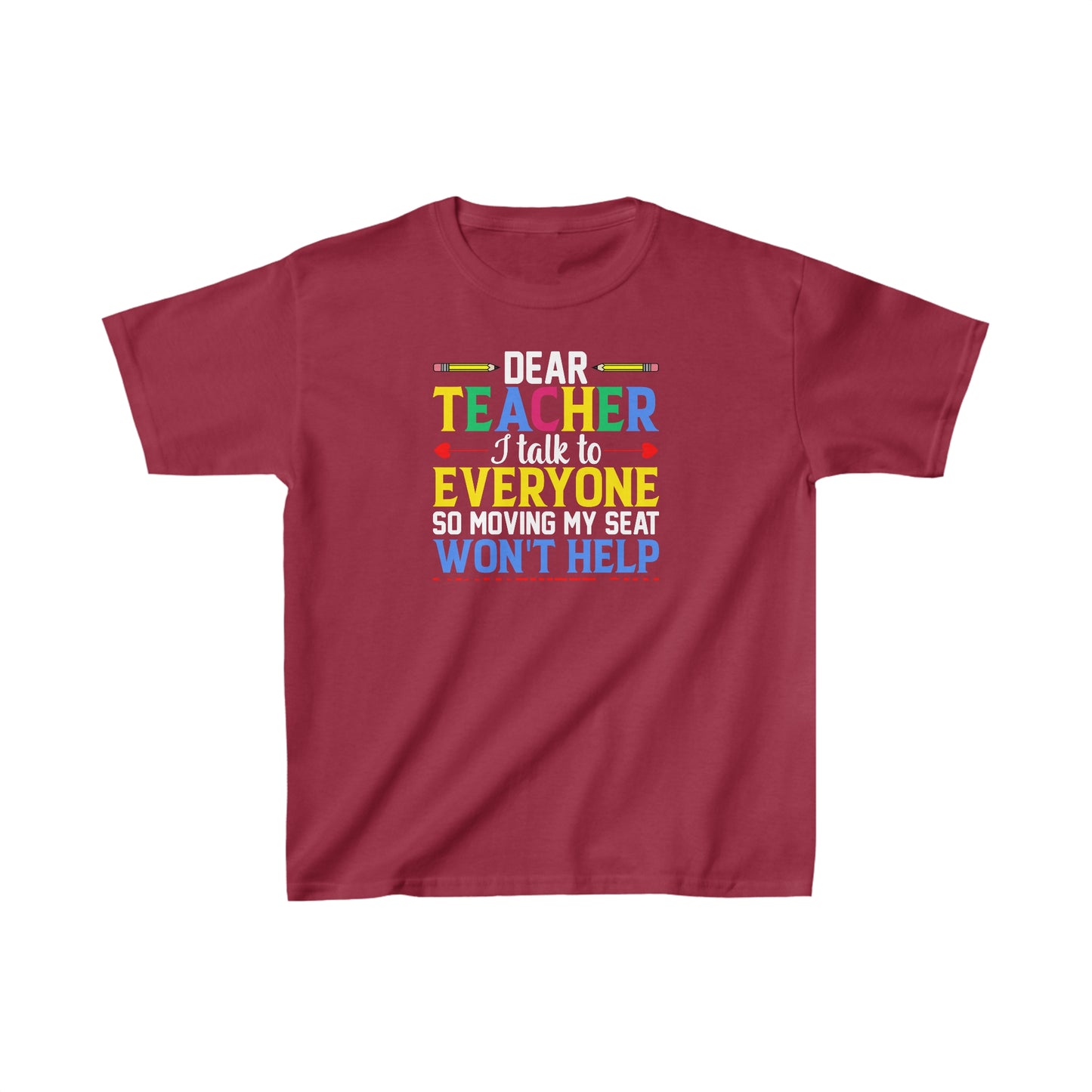 Kids Dear Teacher Shirt Heavy Cotton™ Tee