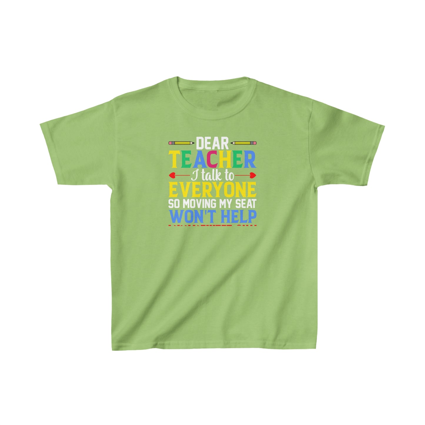 Kids Dear Teacher Shirt Heavy Cotton™ Tee