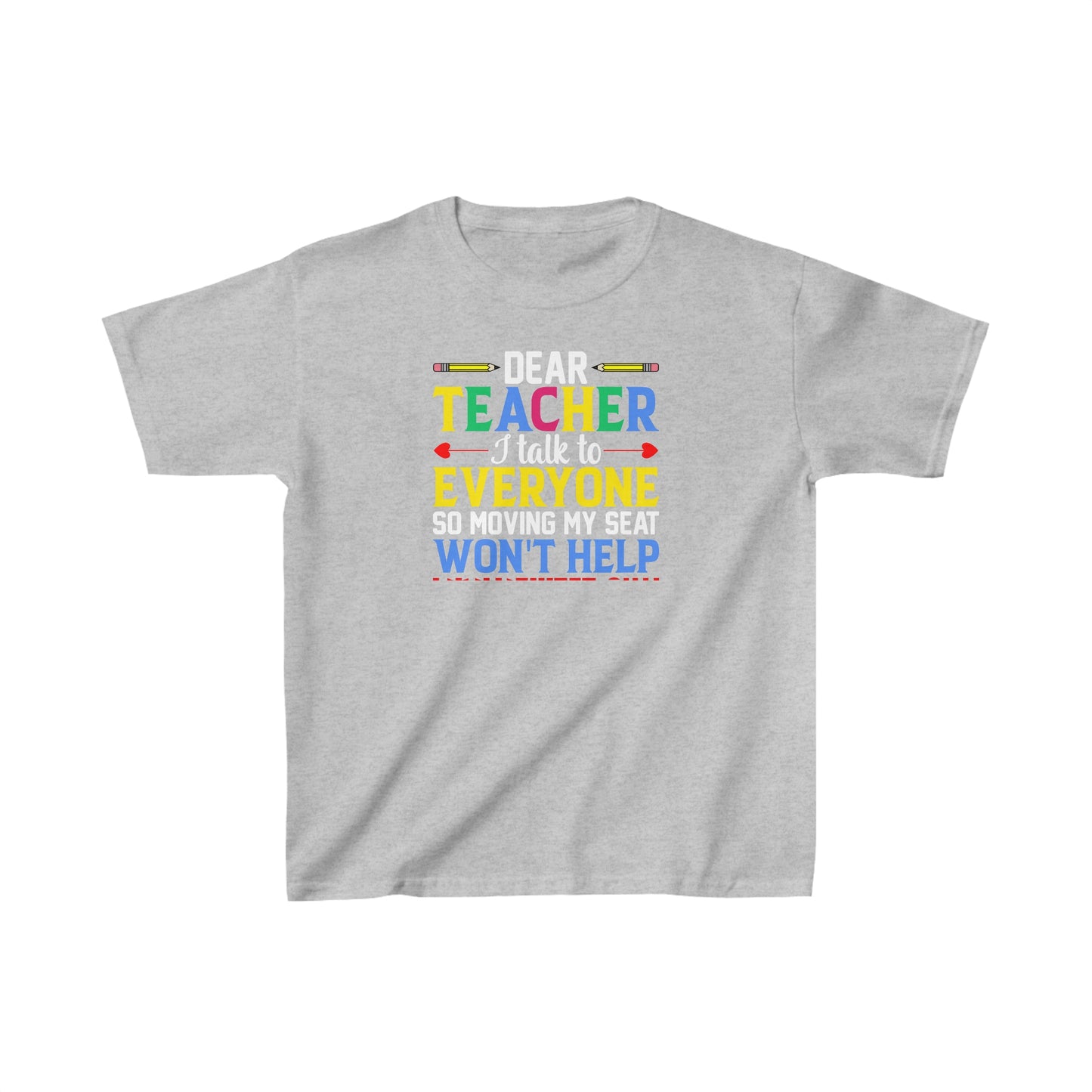 Kids Dear Teacher Shirt Heavy Cotton™ Tee