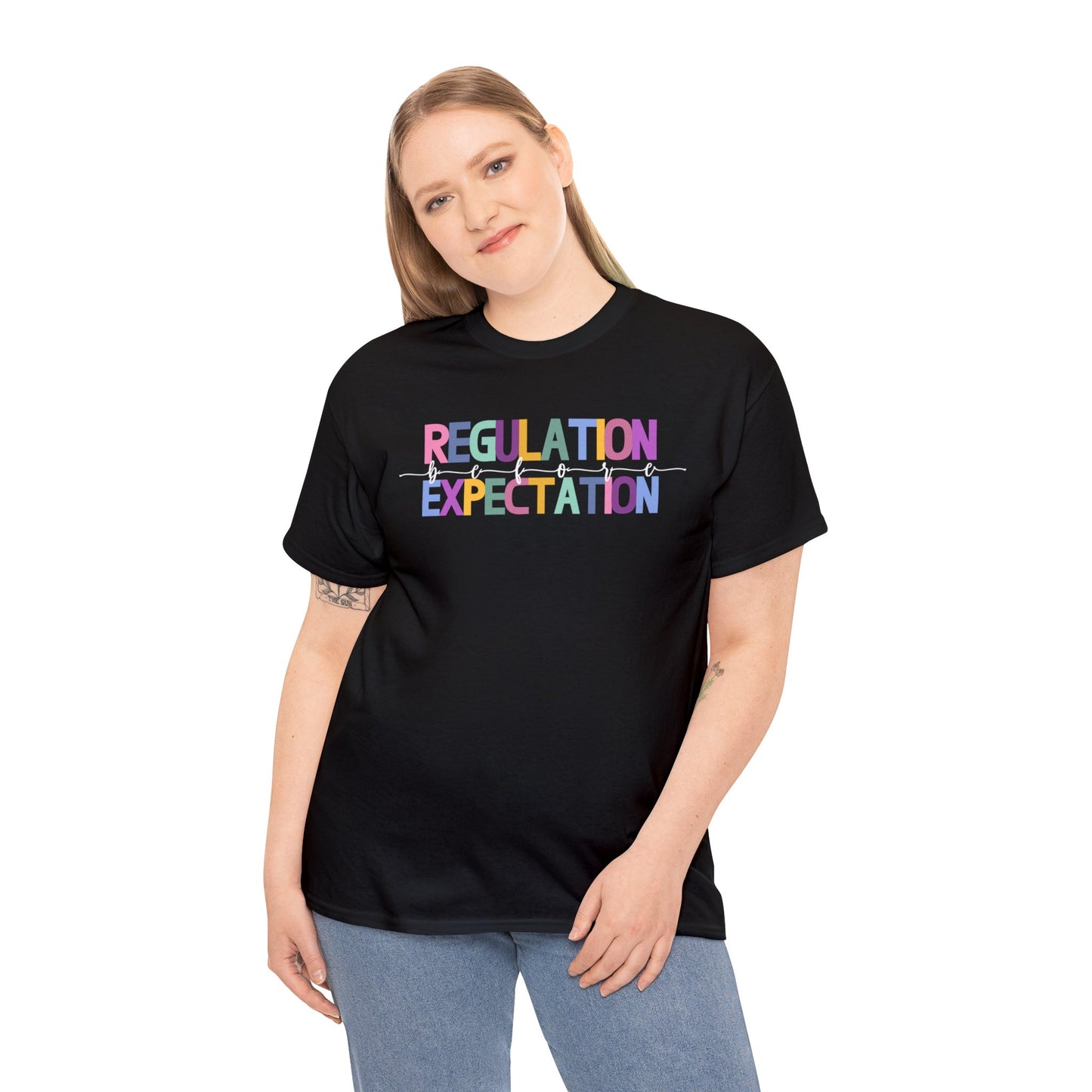 Regulation Before Expectation Heavy Cotton Tee