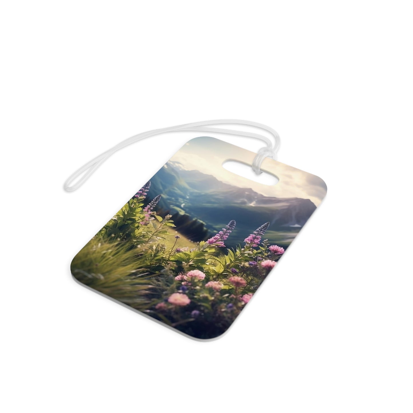 Mountain Wildflowers Luggage Tags