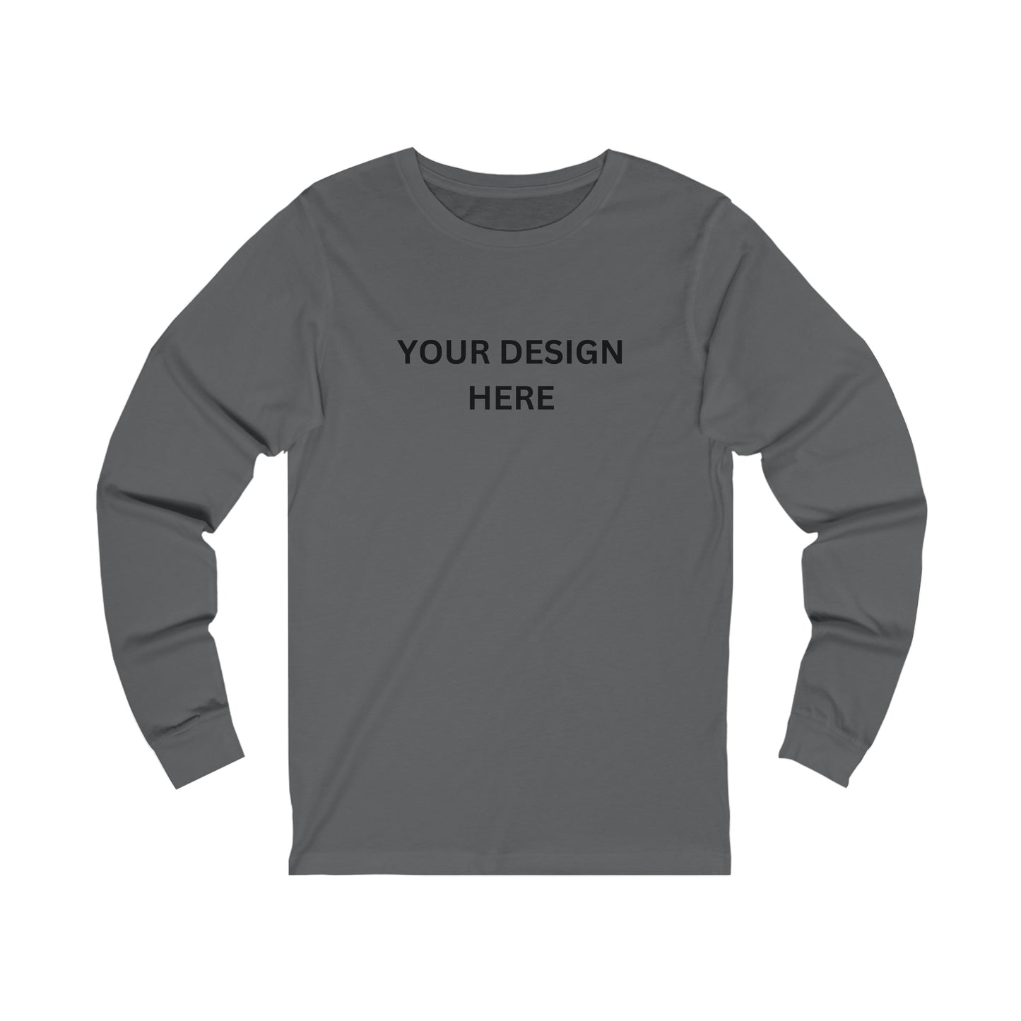 Custom Jersey Long Sleeve Tee