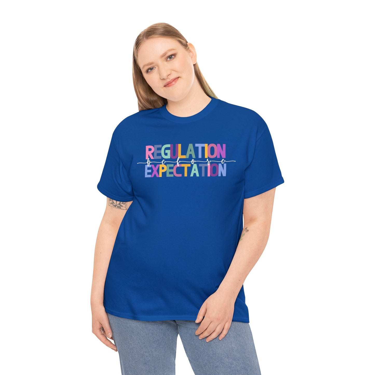 Regulation Before Expectation Heavy Cotton Tee