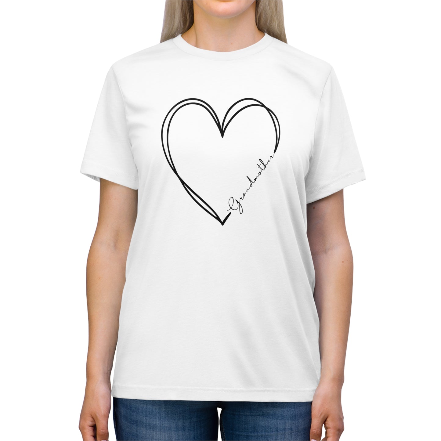 Heart Grandmother Triblend Tee