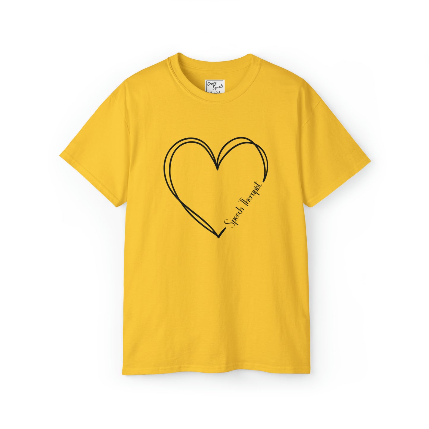 Heart Speech Therapist Ultra Cotton Tee