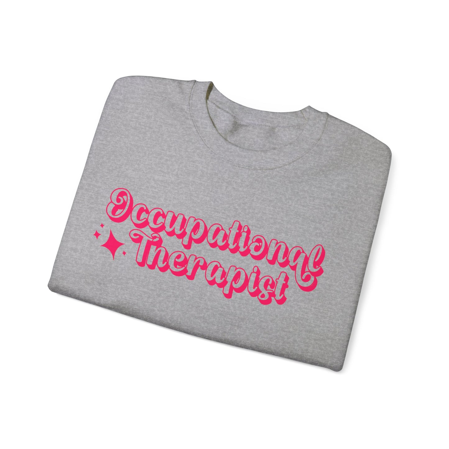 Pink and Bubbly Occupational Therapist Heavy Blend™ Crewneck Sweatshirt