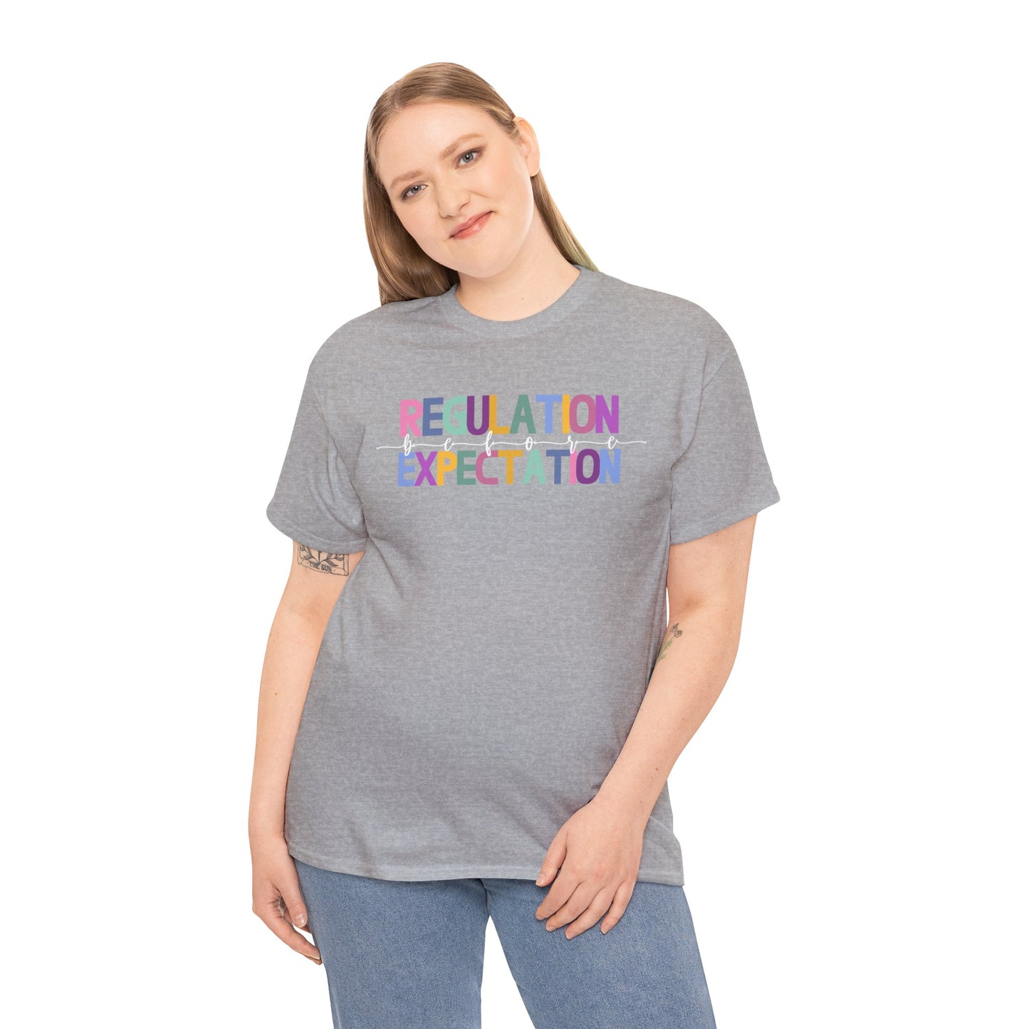 Regulation Before Expectation Heavy Cotton Tee