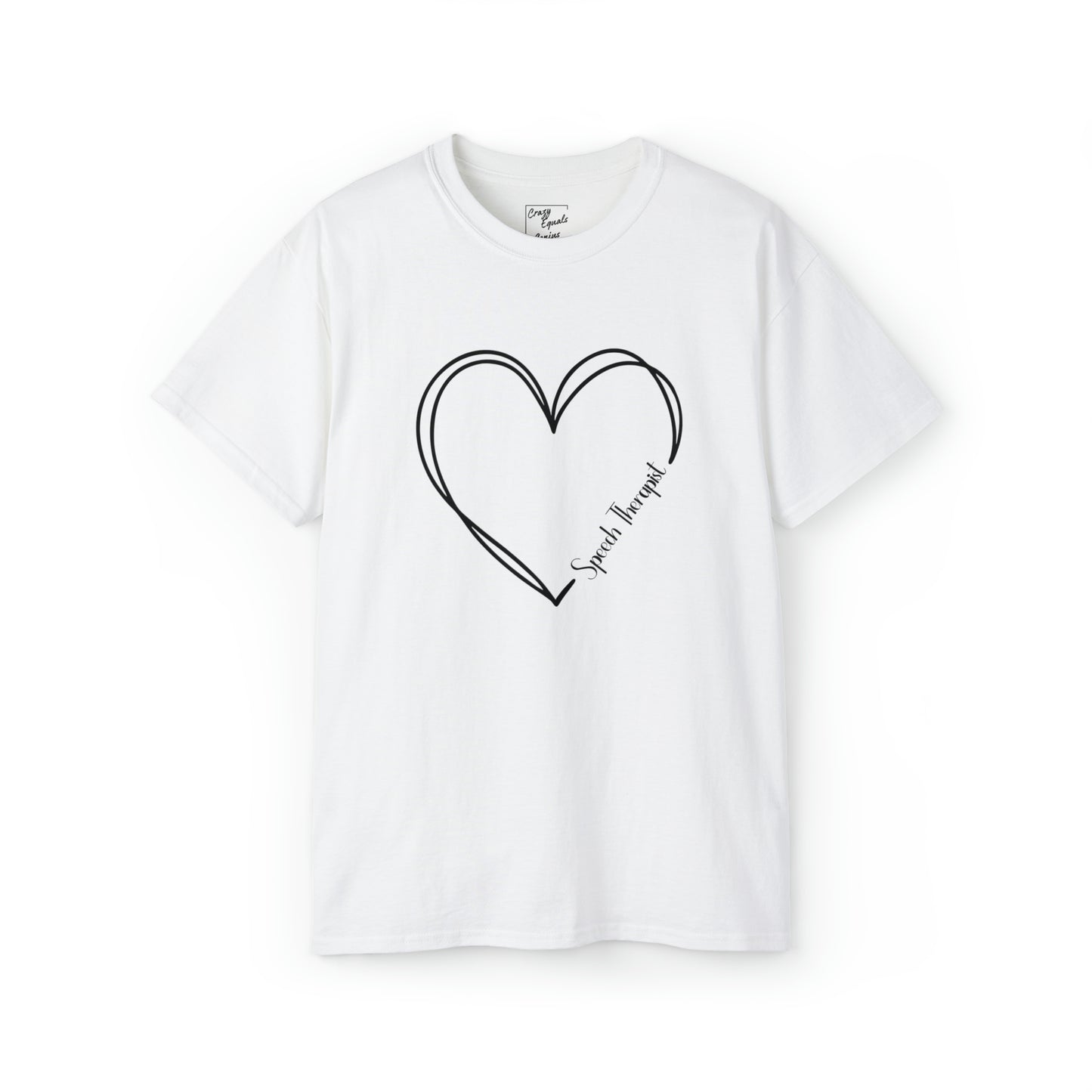 Heart Speech Therapist Ultra Cotton Tee