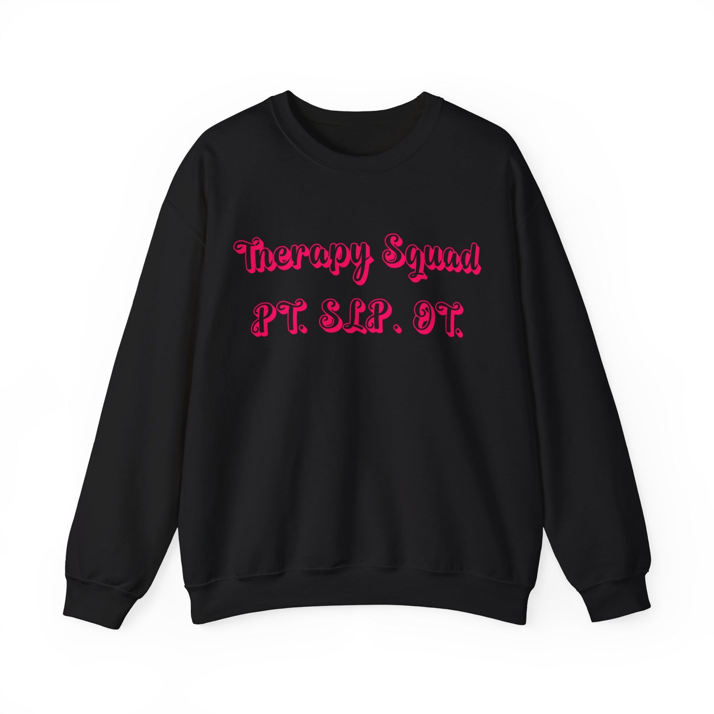 Pink and Bubbly Therapy Squad Heavy Blend™ Crewneck Sweatshirt