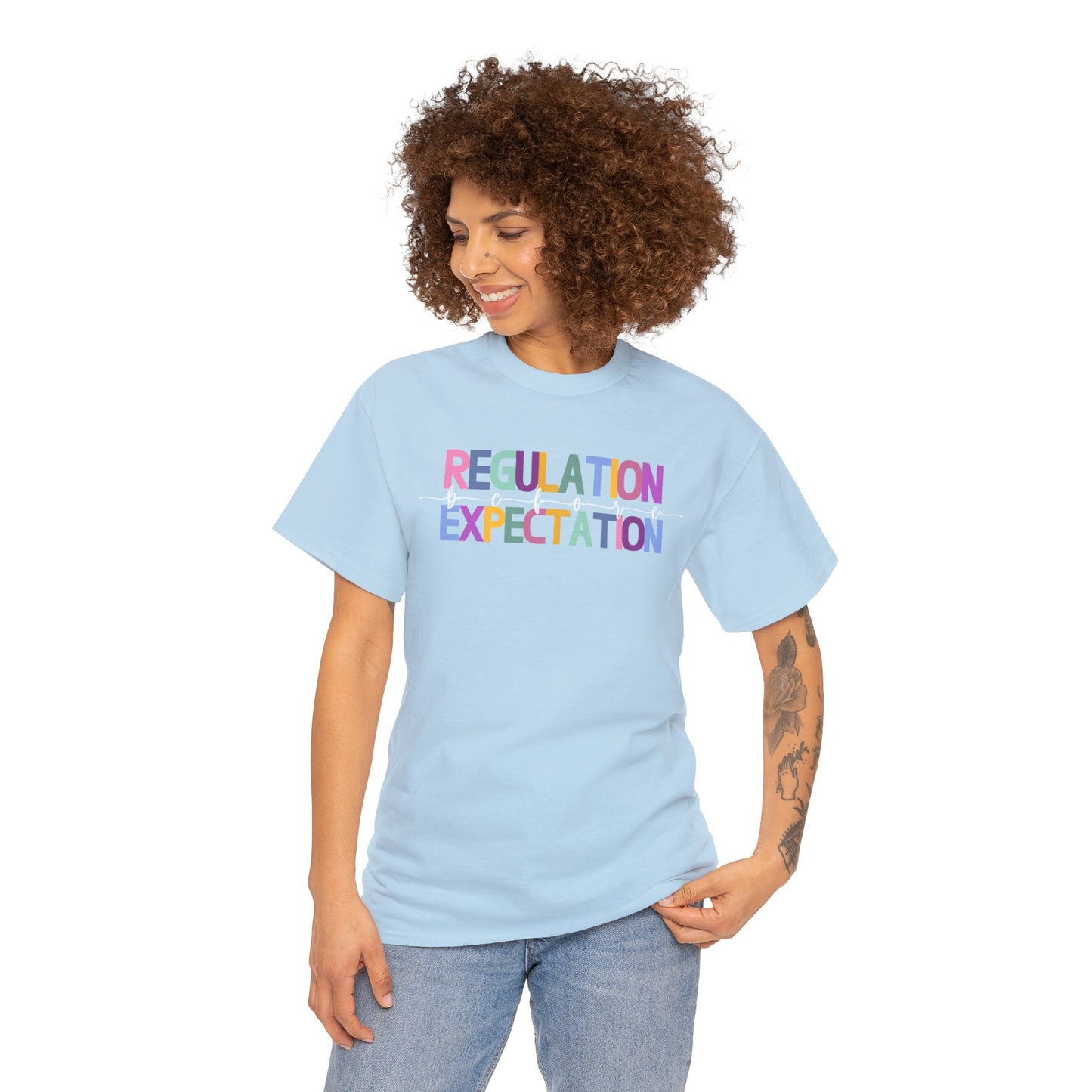 Regulation Before Expectation Heavy Cotton Tee