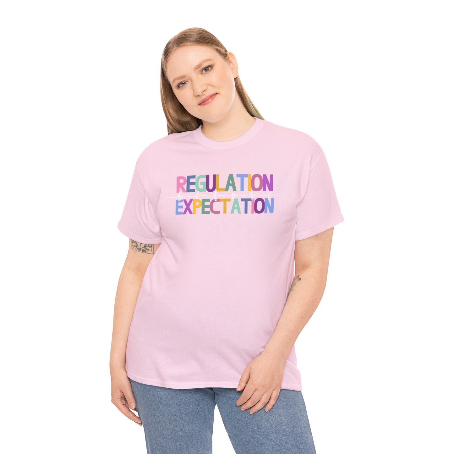 Regulation Before Expectation Heavy Cotton Tee
