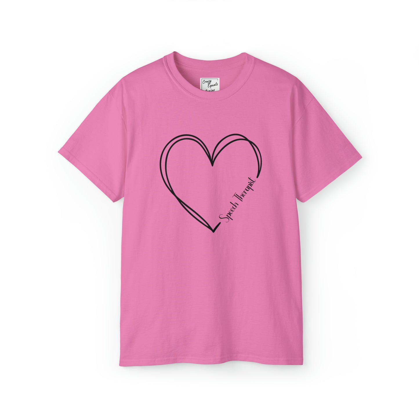 Heart Speech Therapist Ultra Cotton Tee