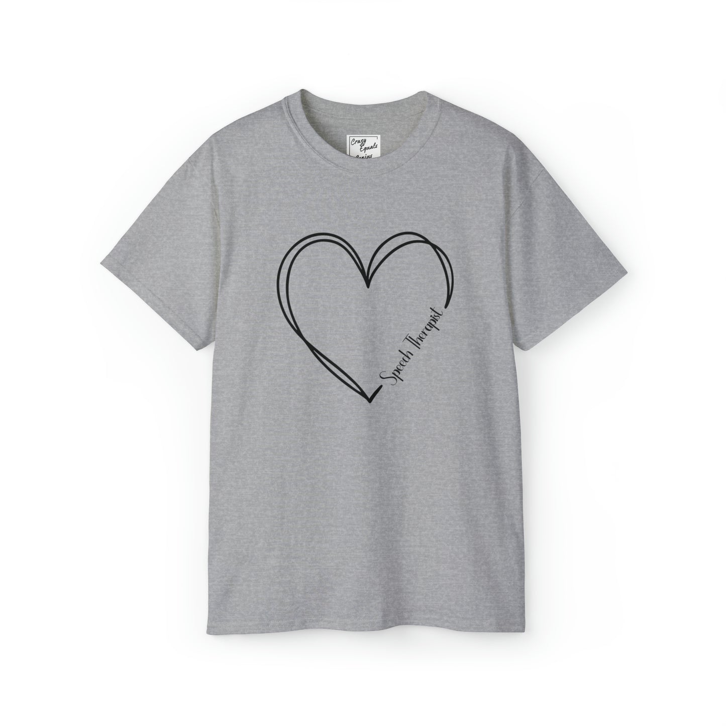 Heart Speech Therapist Ultra Cotton Tee