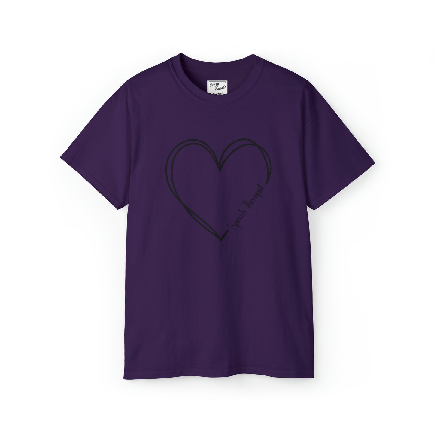 Heart Speech Therapist Ultra Cotton Tee