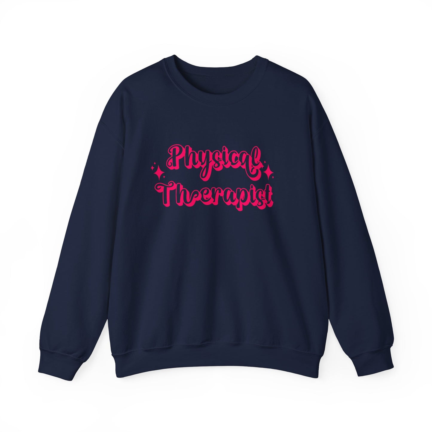 Pink and Bubbly Physical Therapist Heavy Blend™ Crewneck Sweatshirt