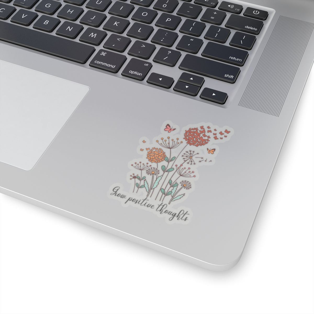 Grow Positive Thoughts Kiss-Cut Sticker