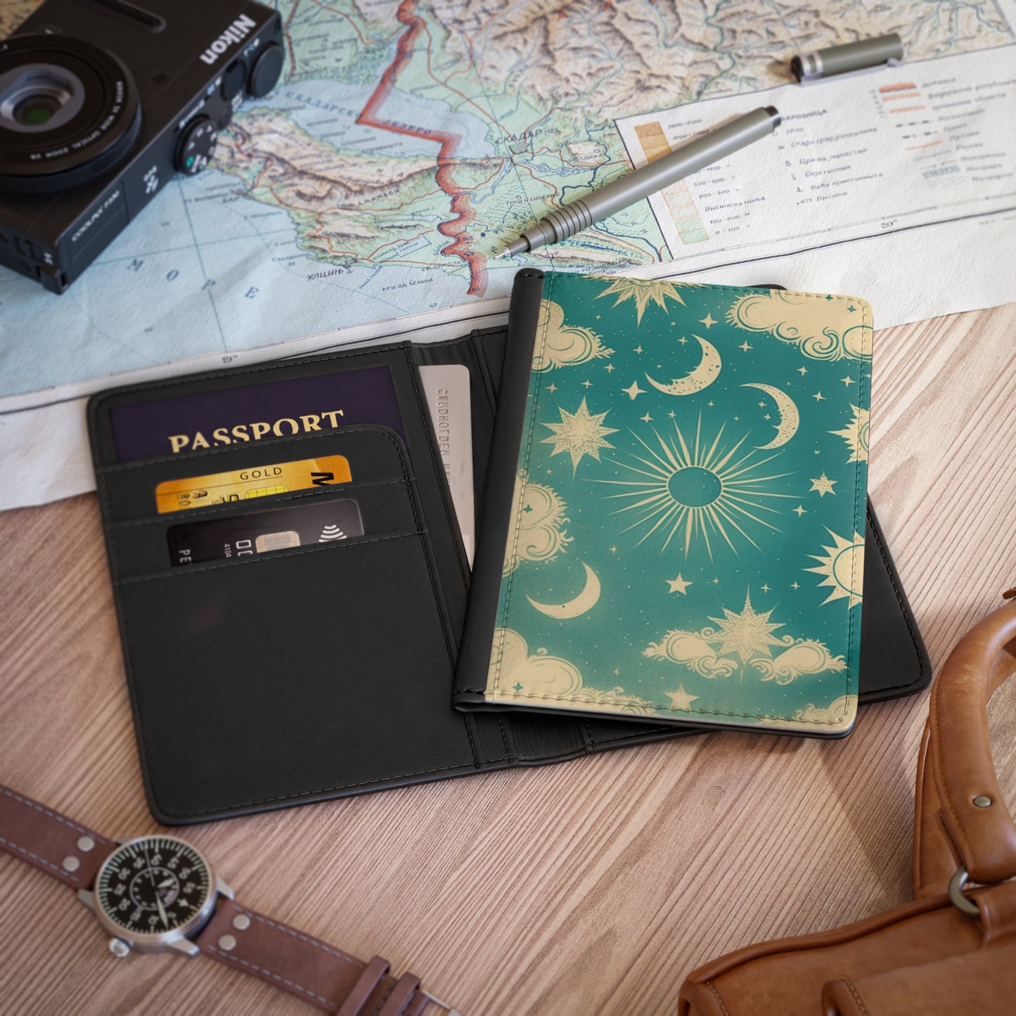 Celestial 7 Passport Cover