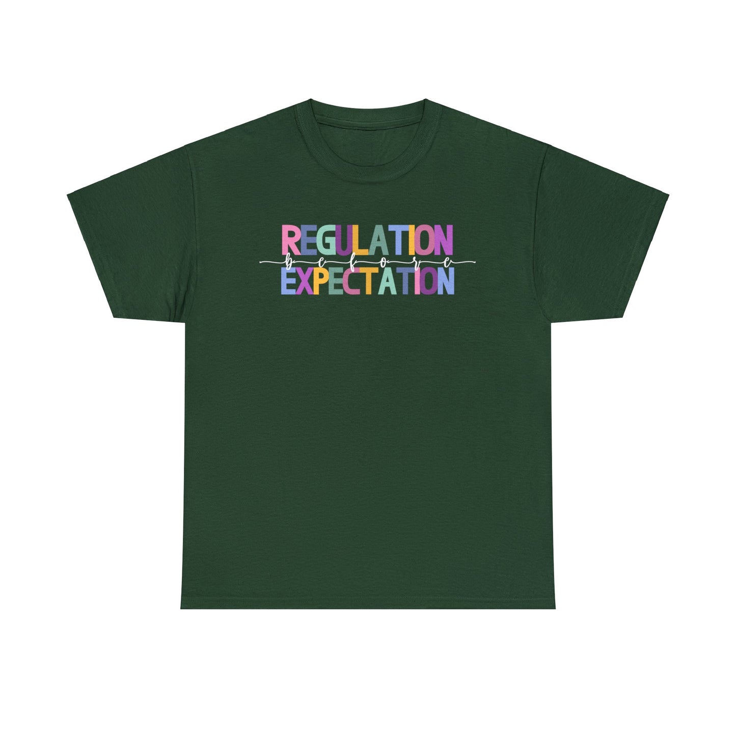 Regulation Before Expectation Heavy Cotton Tee
