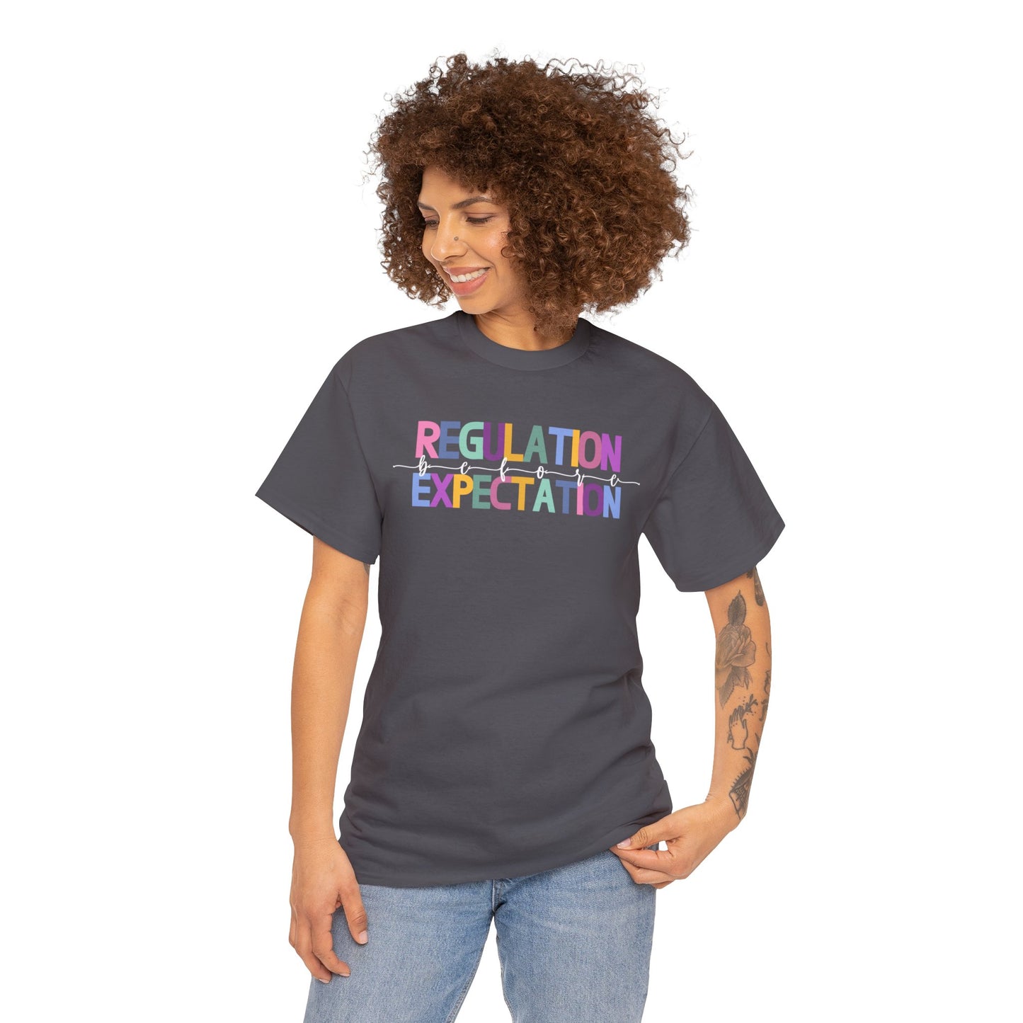 Regulation Before Expectation Heavy Cotton Tee