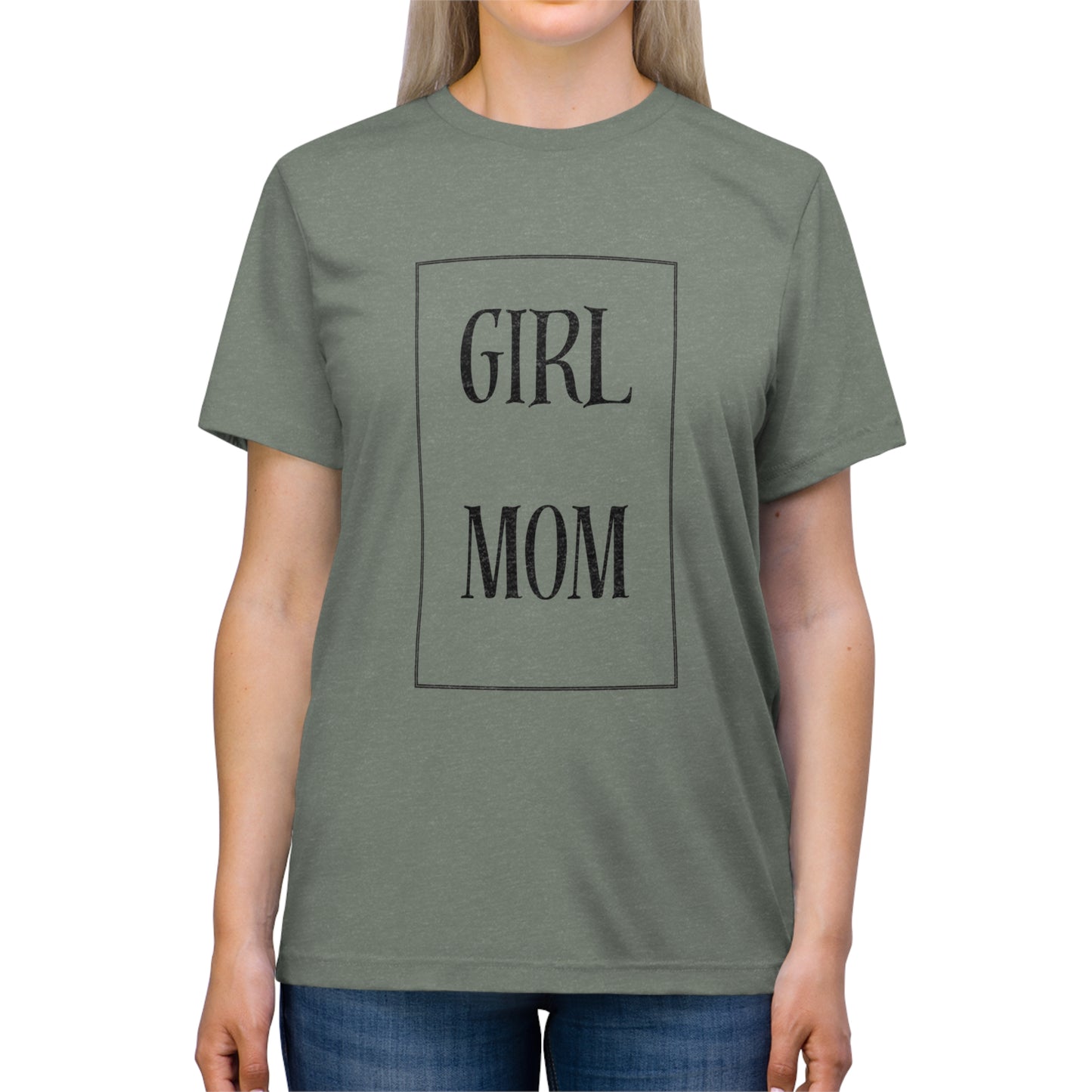 Girl Mom Triblend Tee