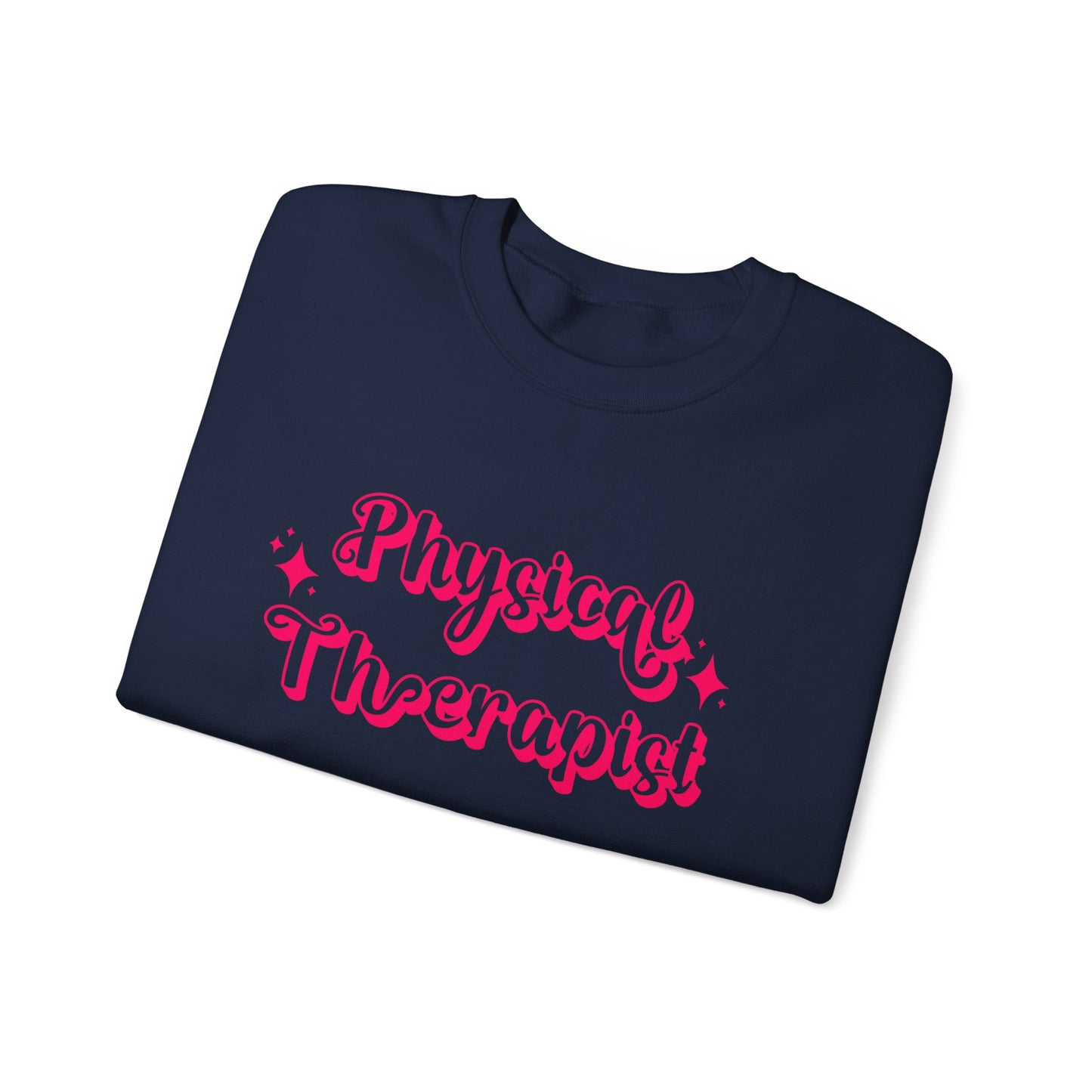 Pink and Bubbly Physical Therapist Heavy Blend™ Crewneck Sweatshirt