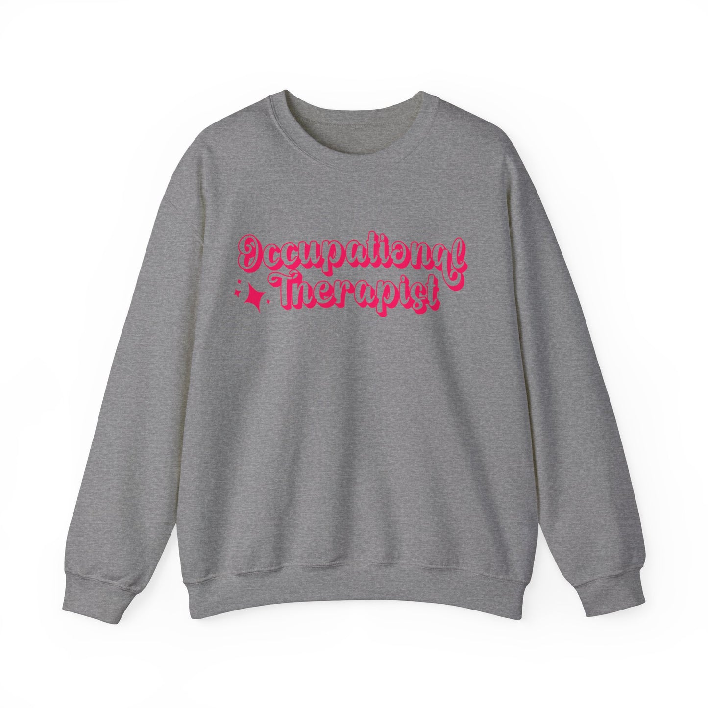 Pink and Bubbly Occupational Therapist Heavy Blend™ Crewneck Sweatshirt